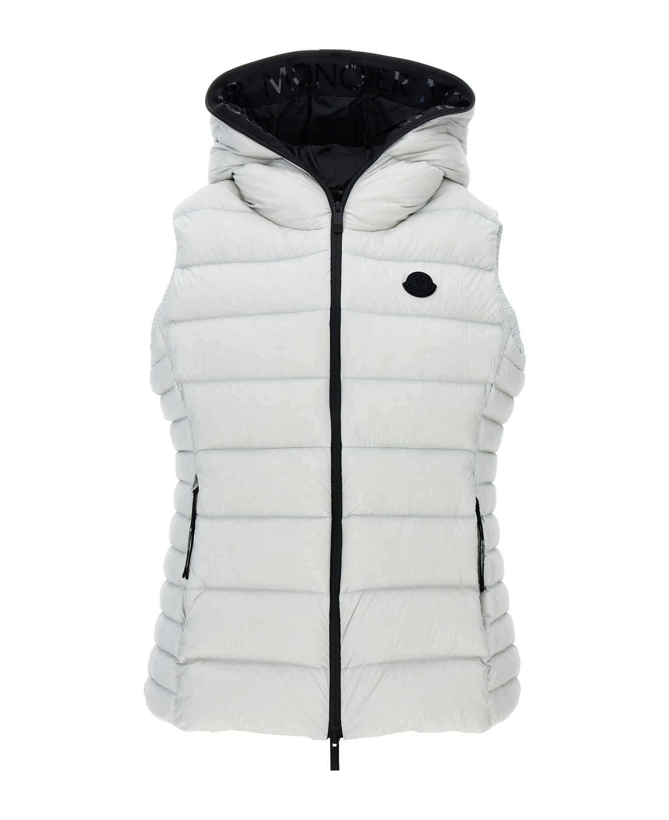 Moncler 'barraux' Hooded Vest - White