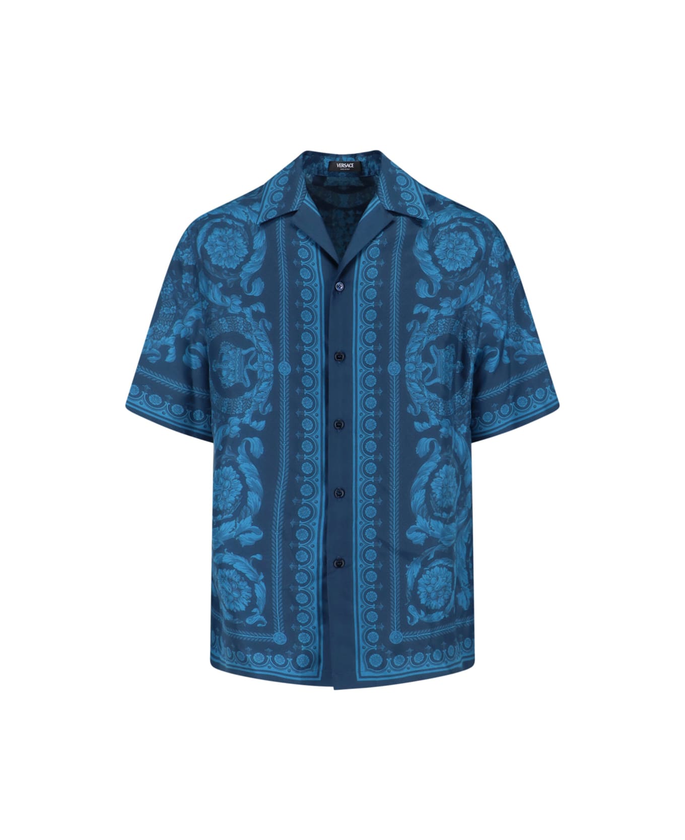 Versace 'barocco' Shirt - Blue
