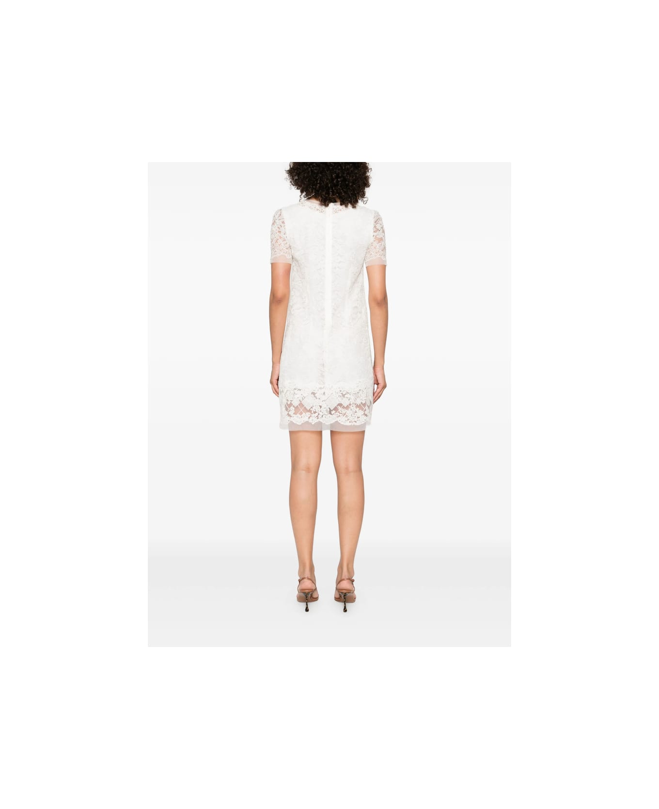 Ermanno Scervino Dress - WHITE