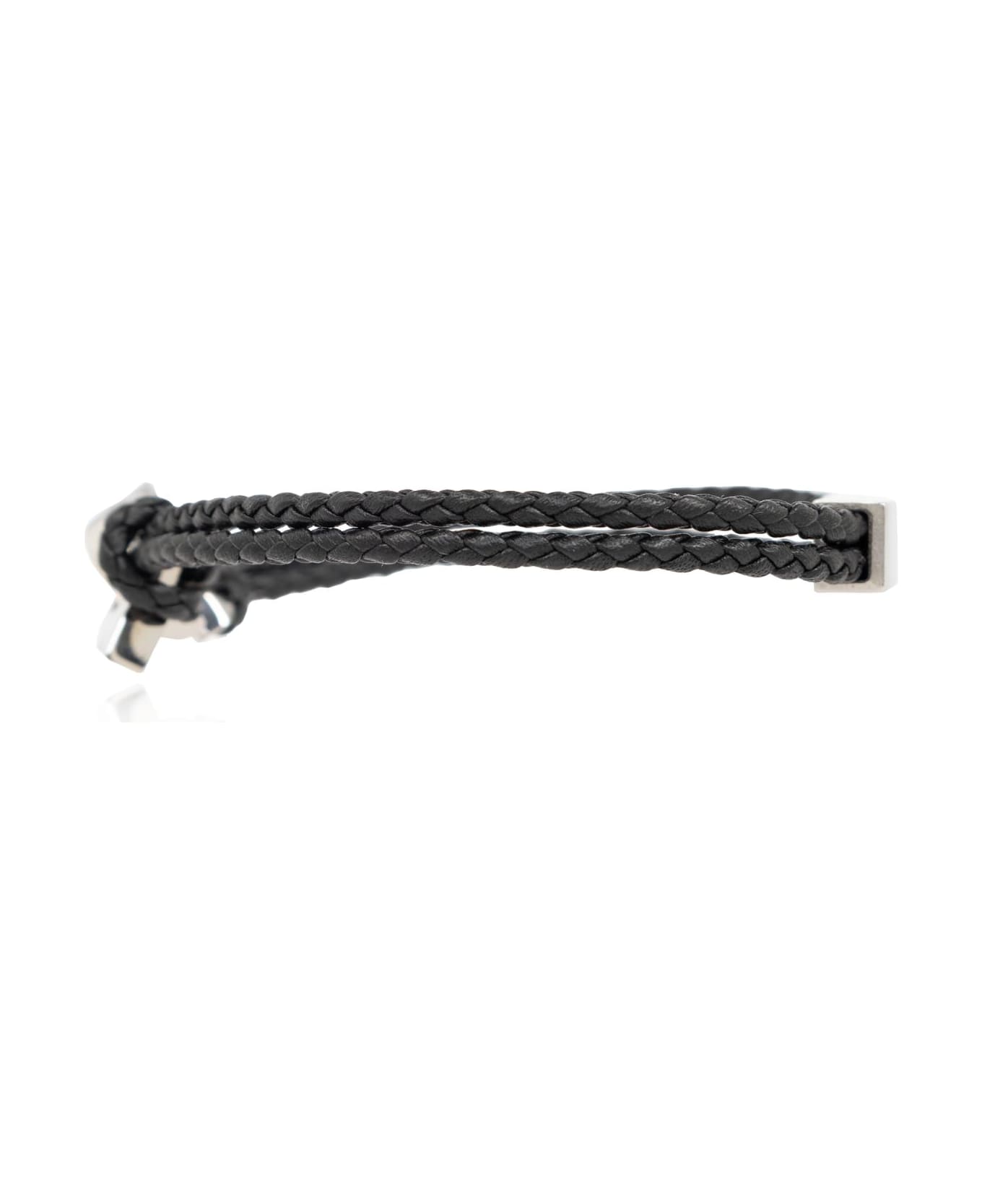 Ferragamo Leather Bracelet - BLACK