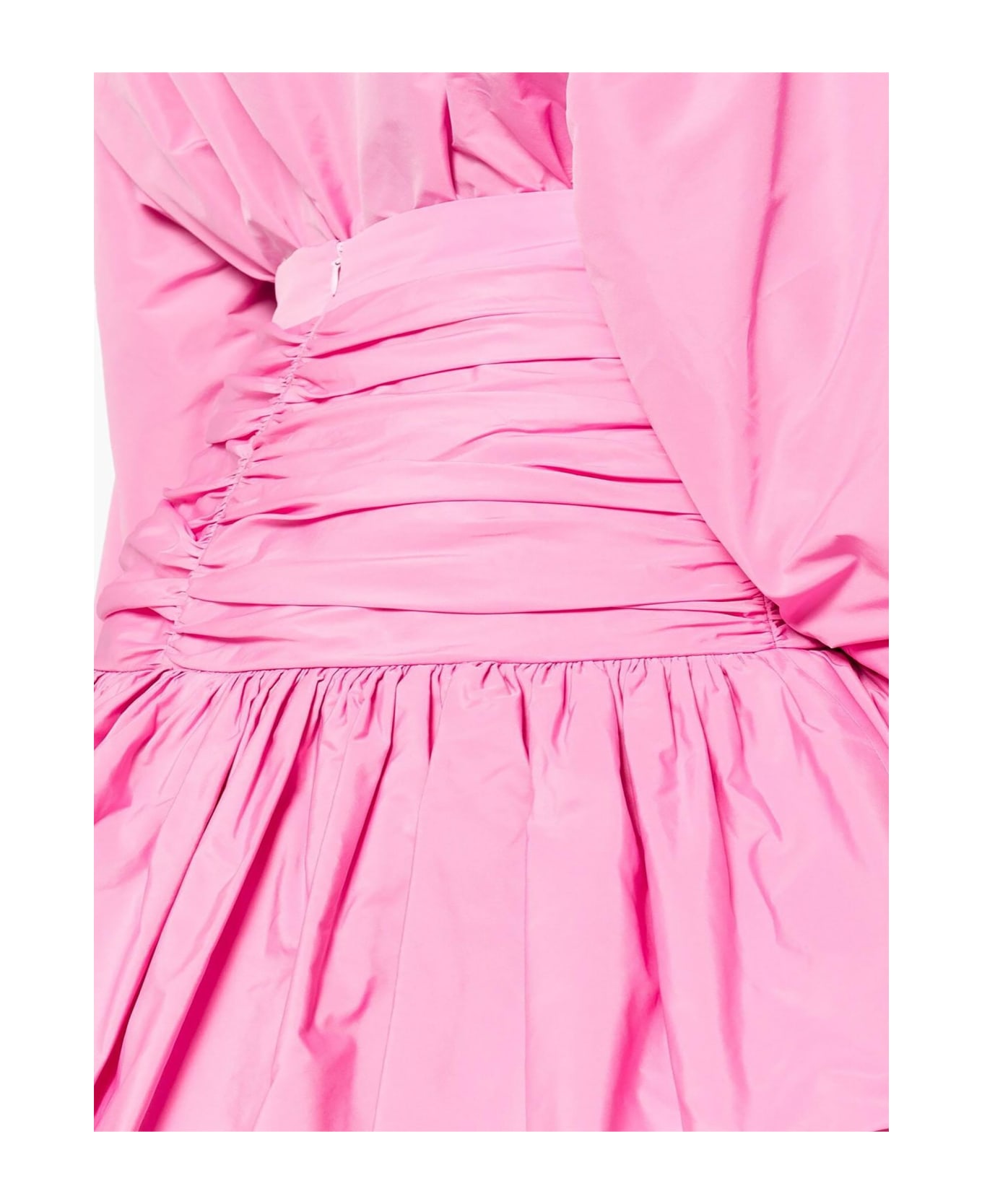 Patou Pink Recycled Polyester Faille Skirt - Pink