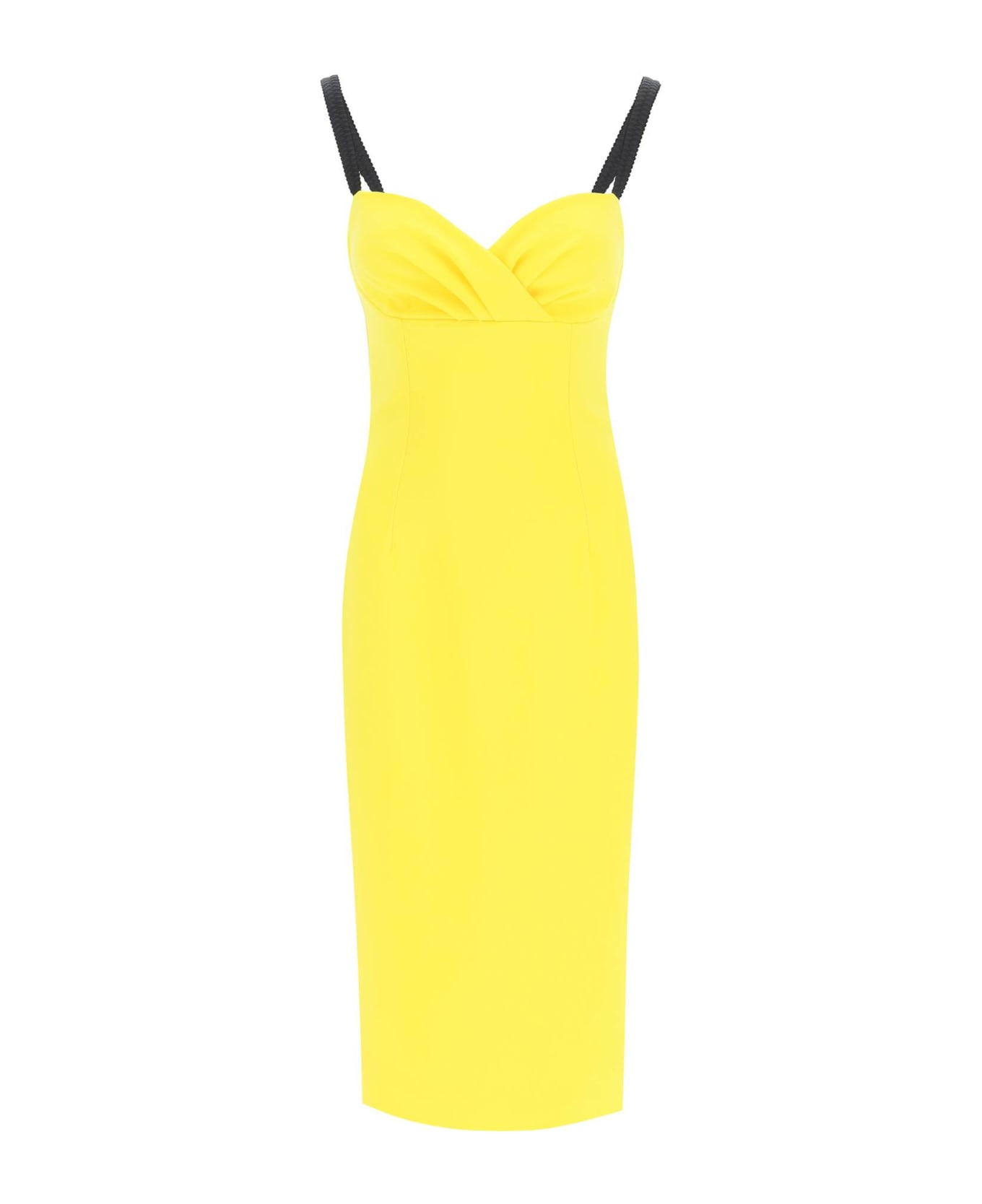 Dolce & Gabbana Cady Dress - Giallo