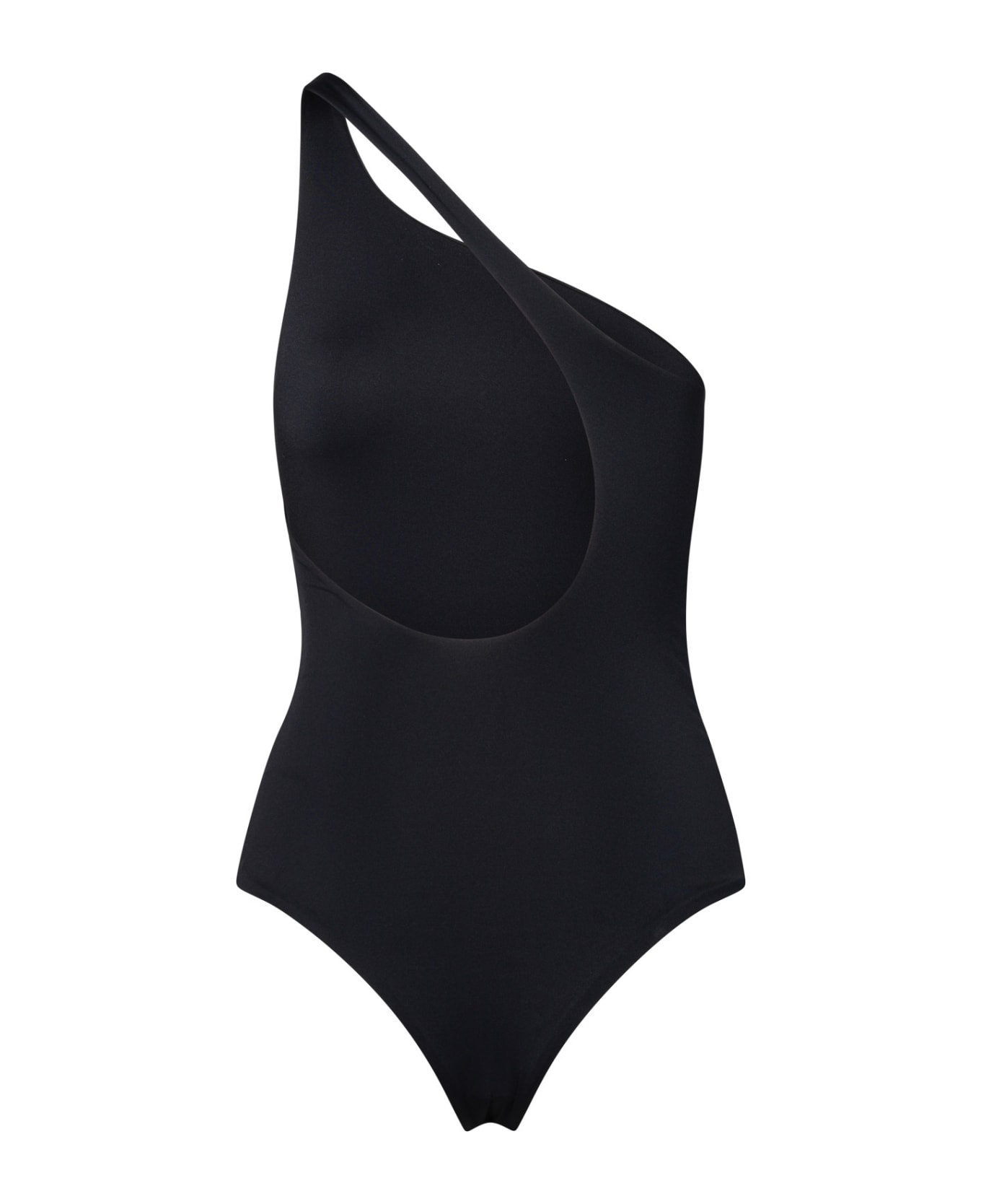 Off-White Black Polyamide Swimsuit - Black White