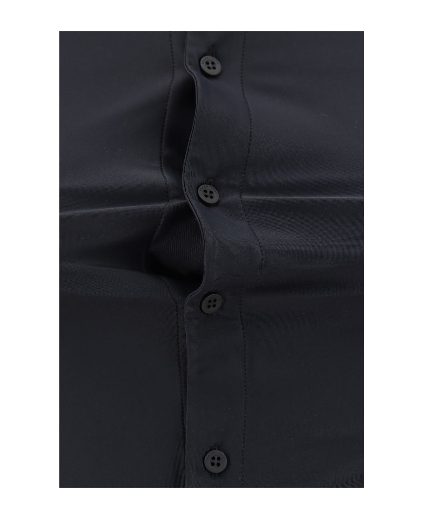 Balenciaga Stretch Shirt - Black