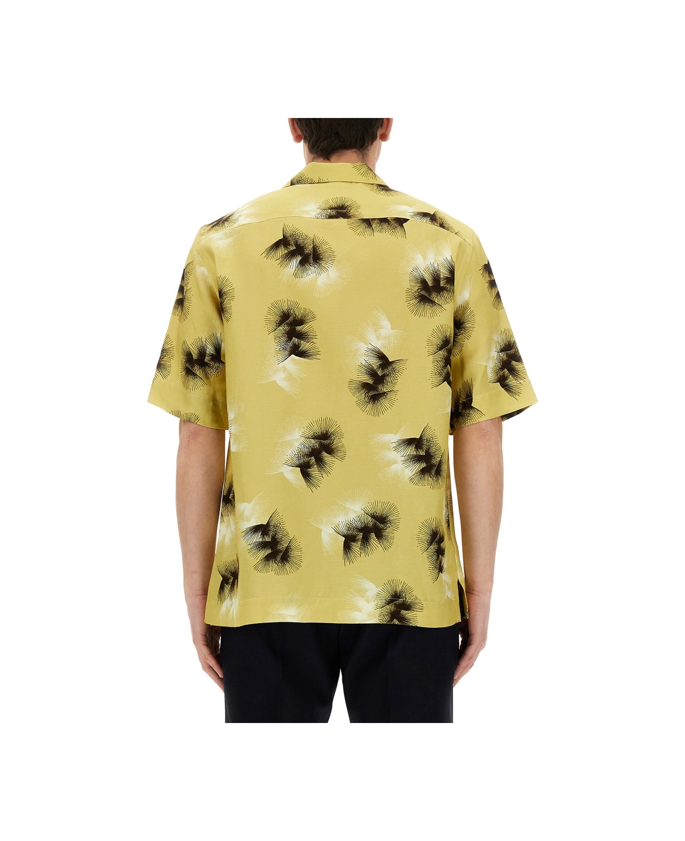 Paul Smith Viscose Blend Shirt - YELLOW シャツ