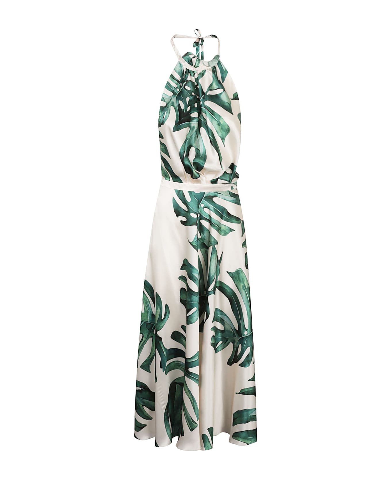 Raquel Diniz Tropical Print Long-length Dress - WILD JUNGLE