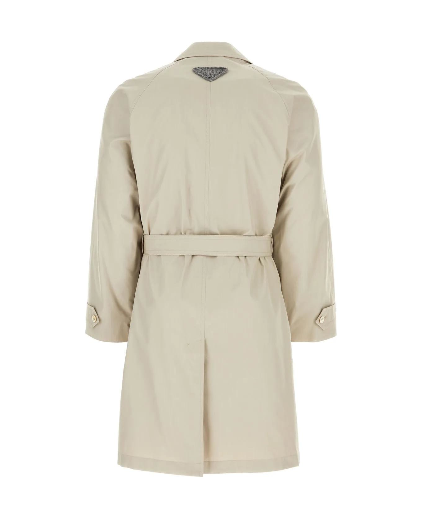 Prada Cotton Blend Overcoat - F0A08
