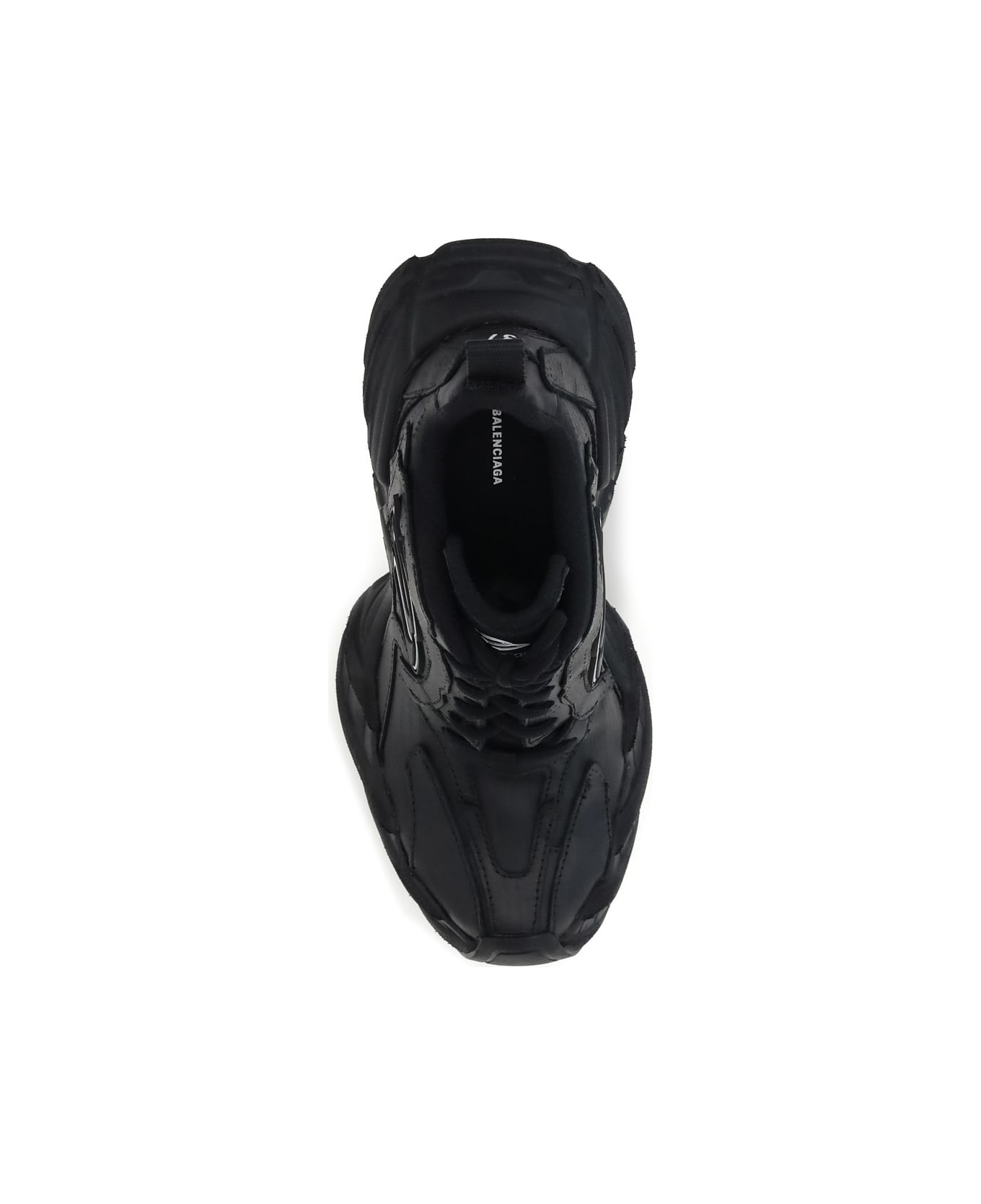 Balenciaga Monday Heel Sneakers - Black