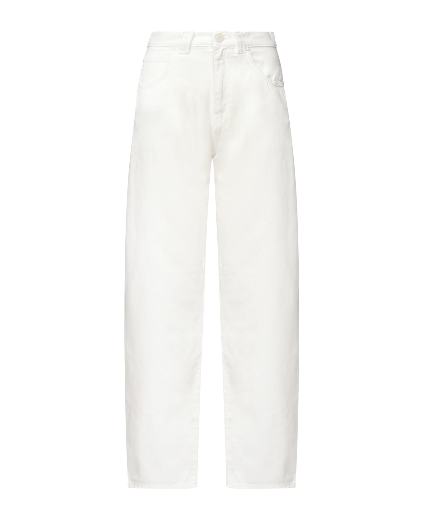 Pinko Eloise Egg Bull Fisso - White