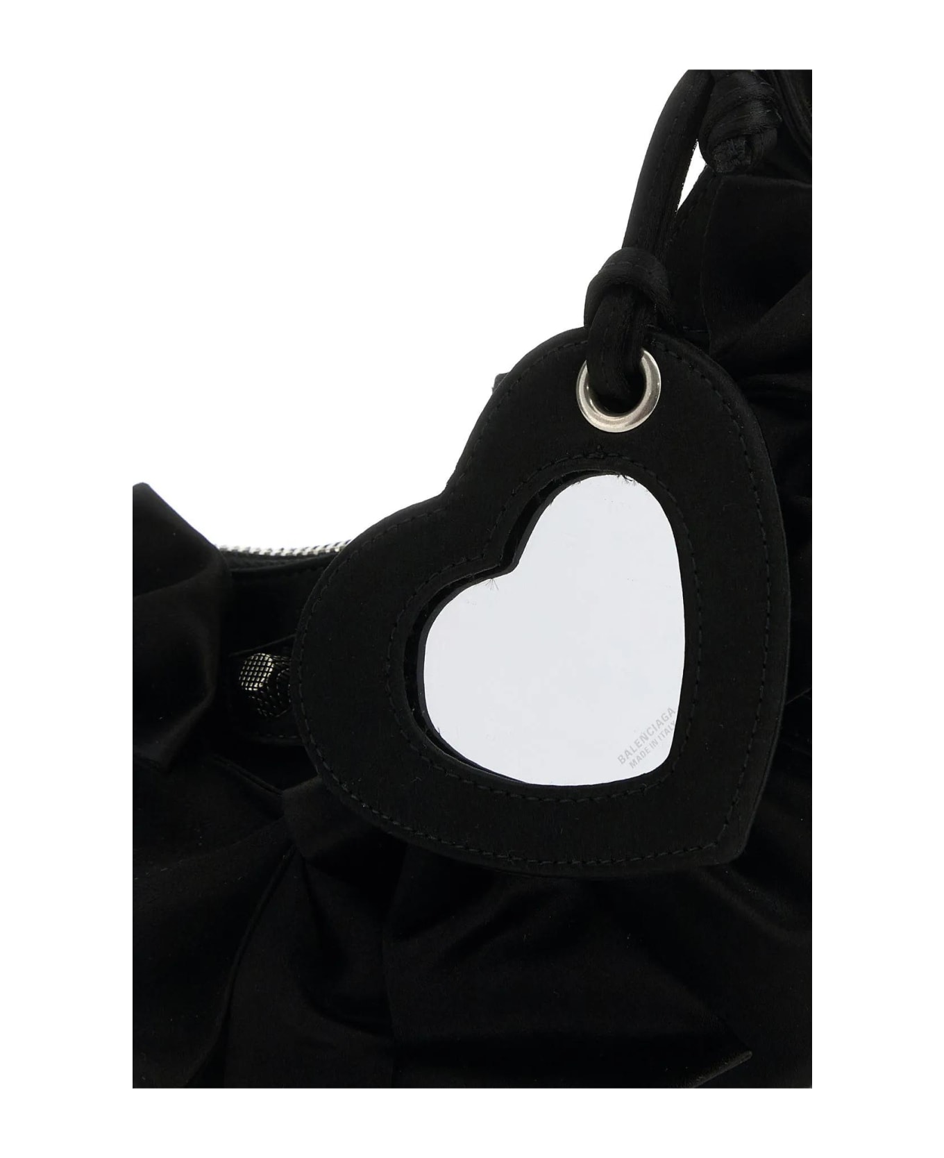 Balenciaga Black Satin Le Cagole Xs Shoulder Bag - Black トートバッグ