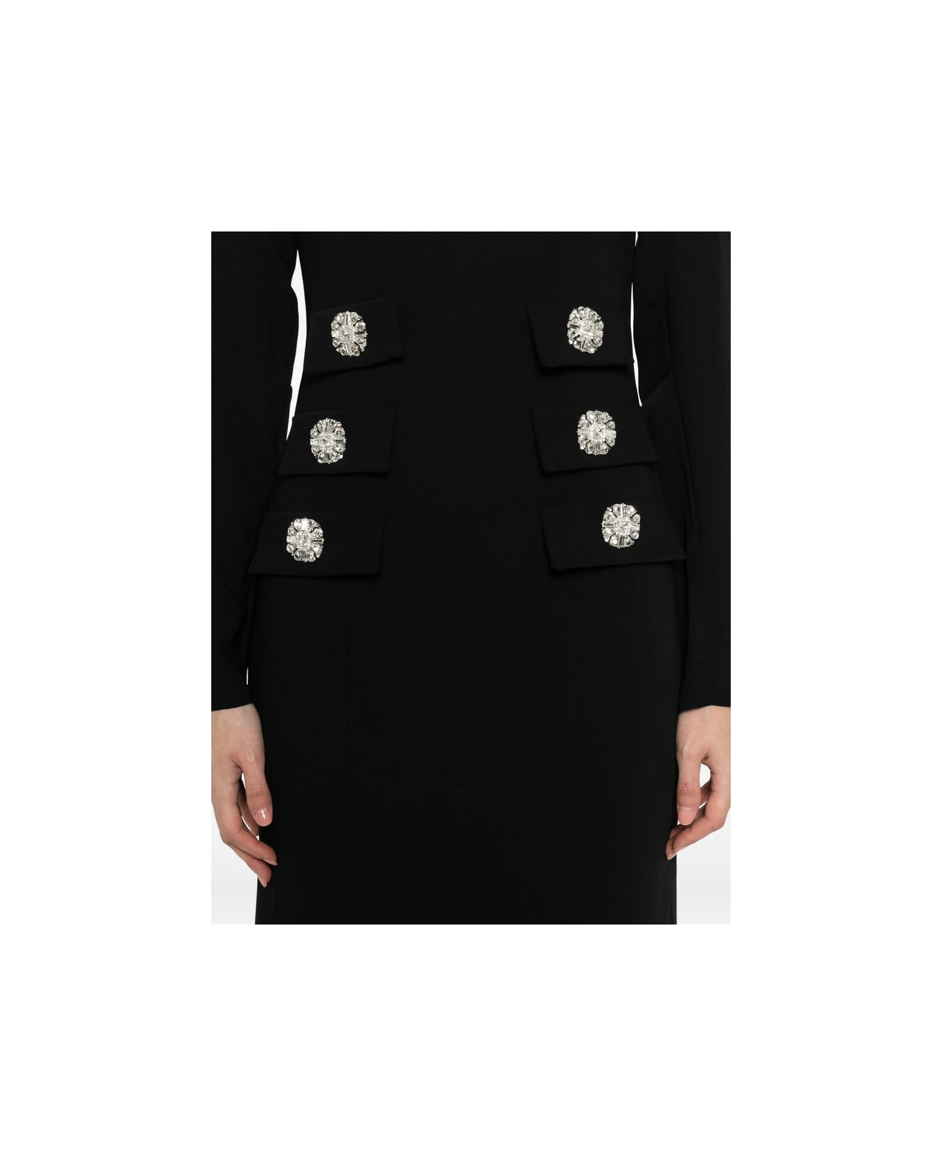Costarellos Dress - BLACK