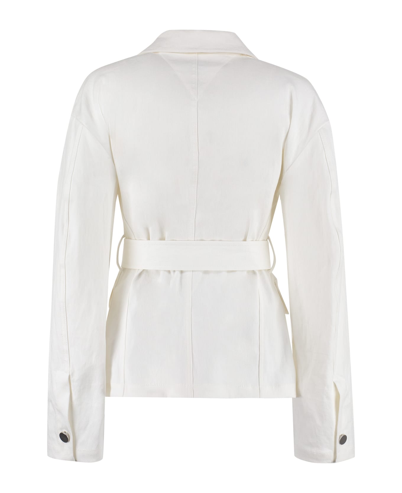 Bottega Veneta Linen Jacket - White