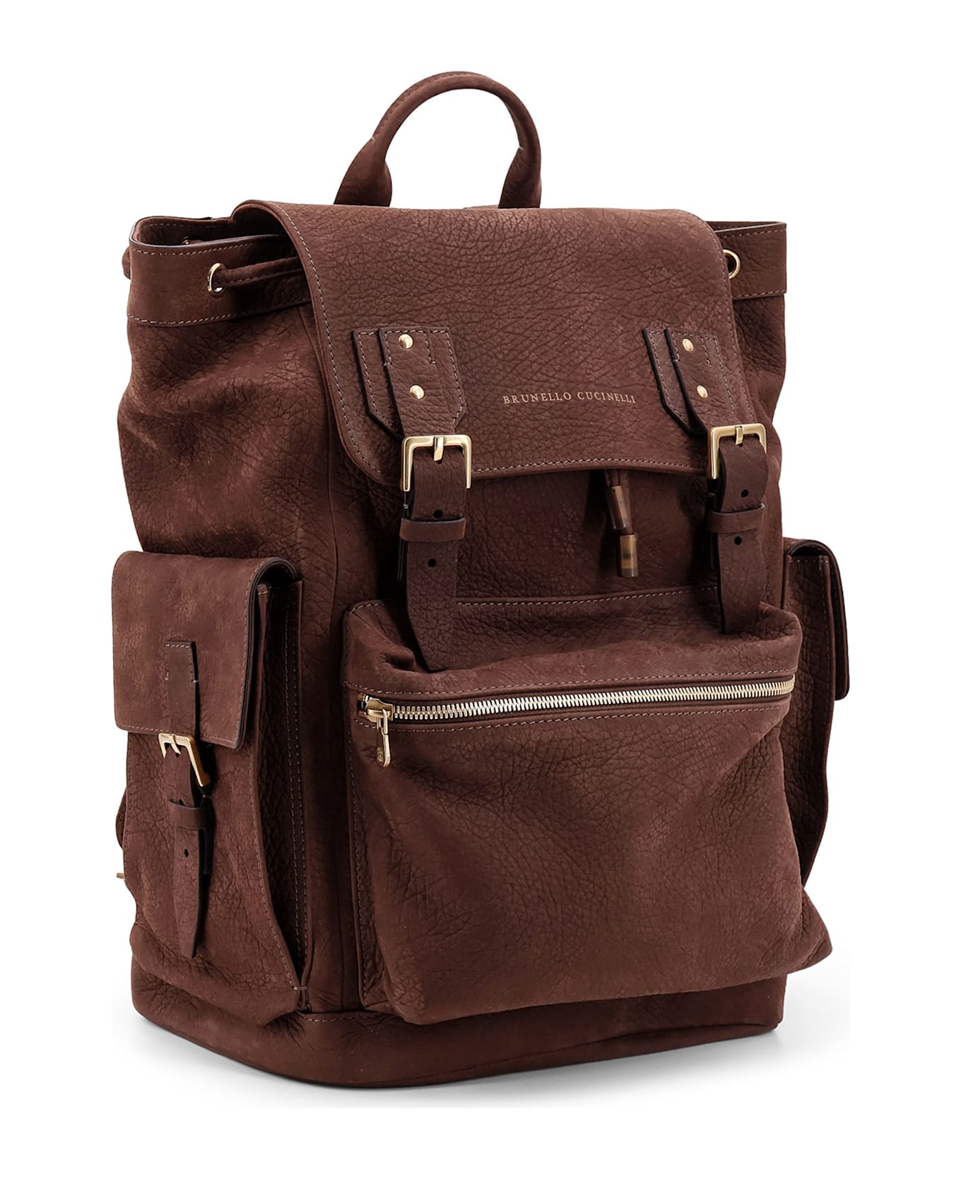 Brunello Cucinelli 'city' Backpack - Brown