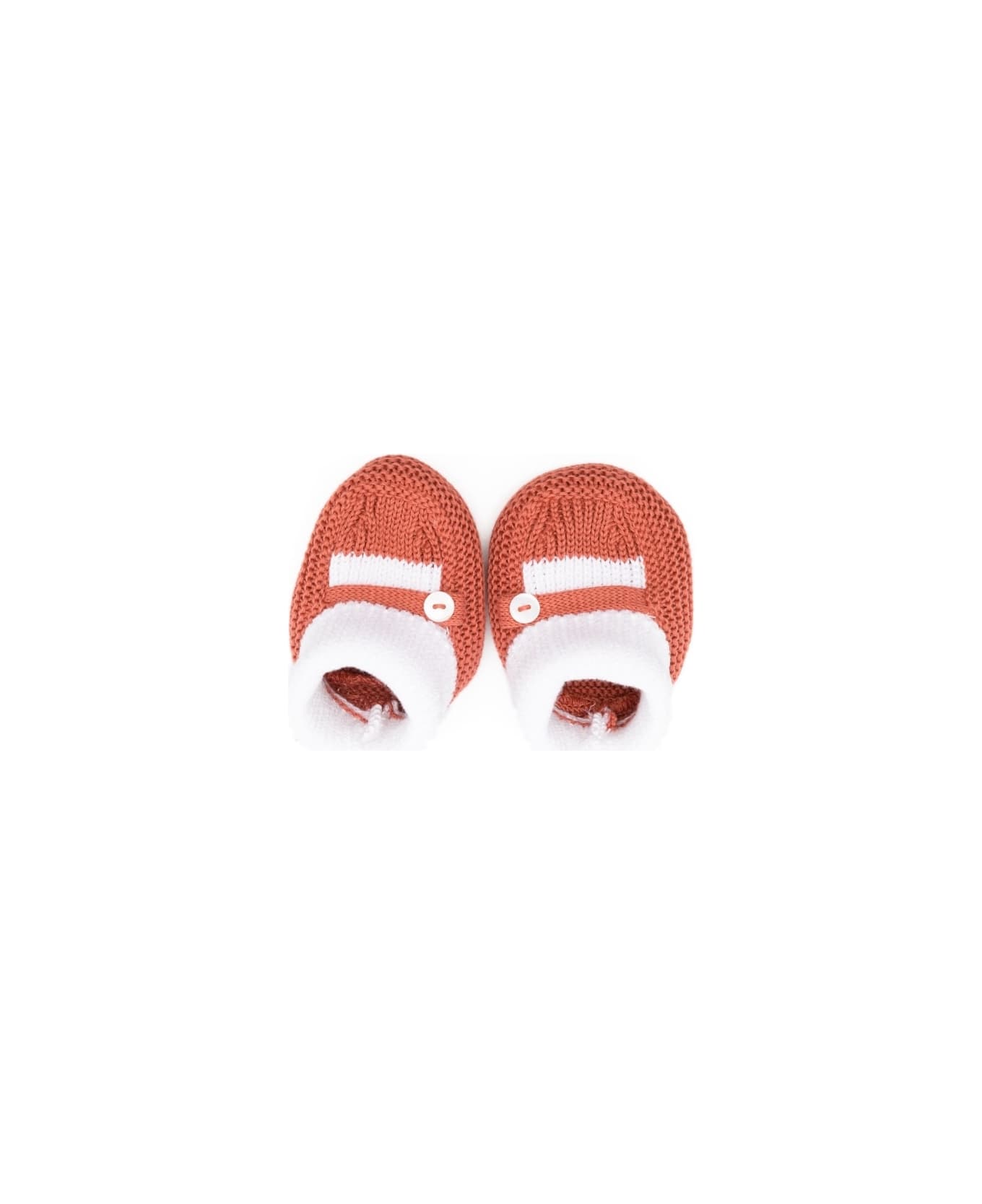 Little Bear Two-tone Slippers - White アクセサリー＆ギフト