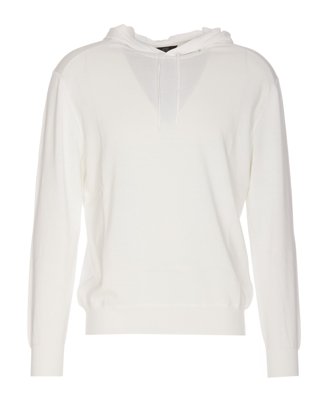 Hosio Cappuccio Hoodie - White