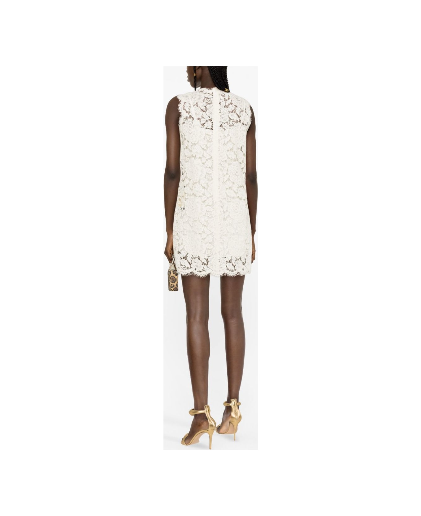 Dolce 
Gabbana Lace Dress - White