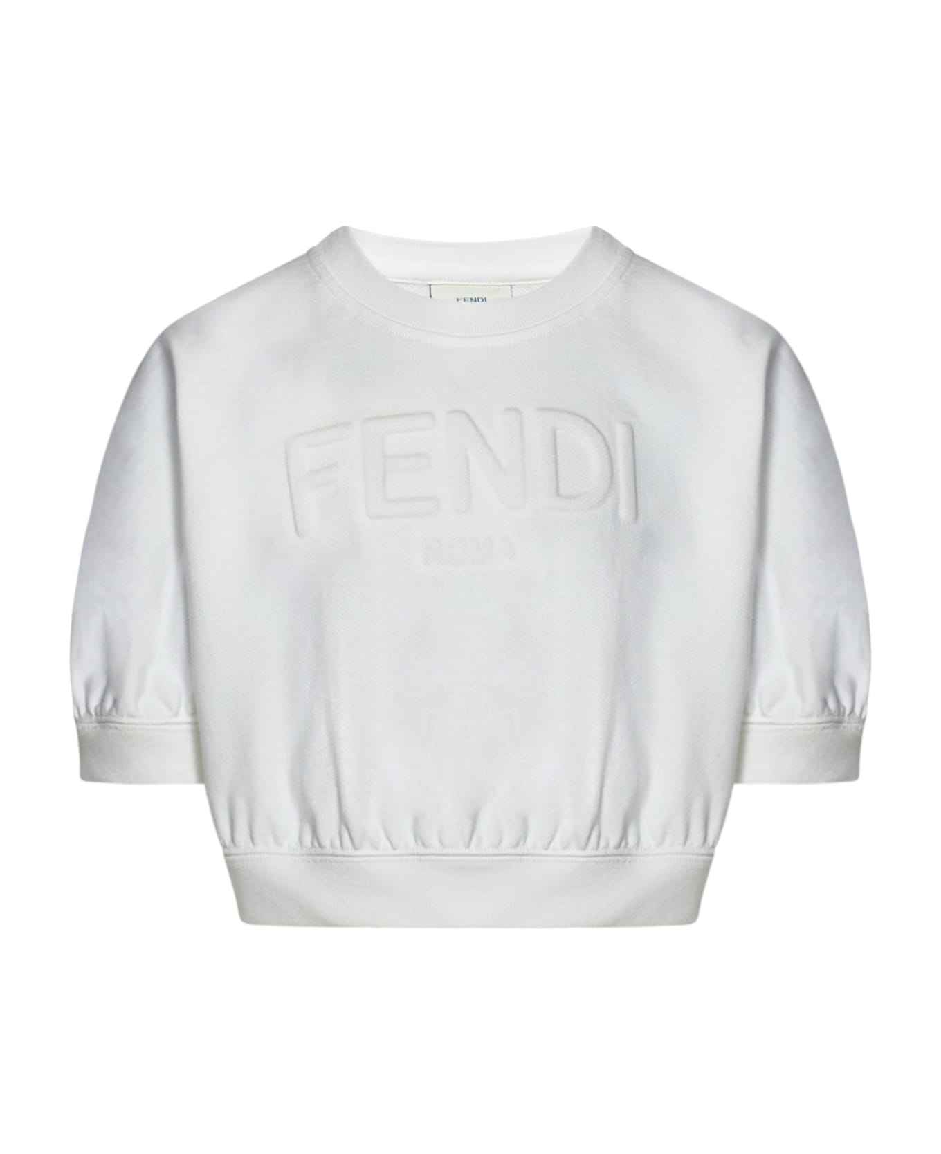Fendi Kids Sweatshirt - White