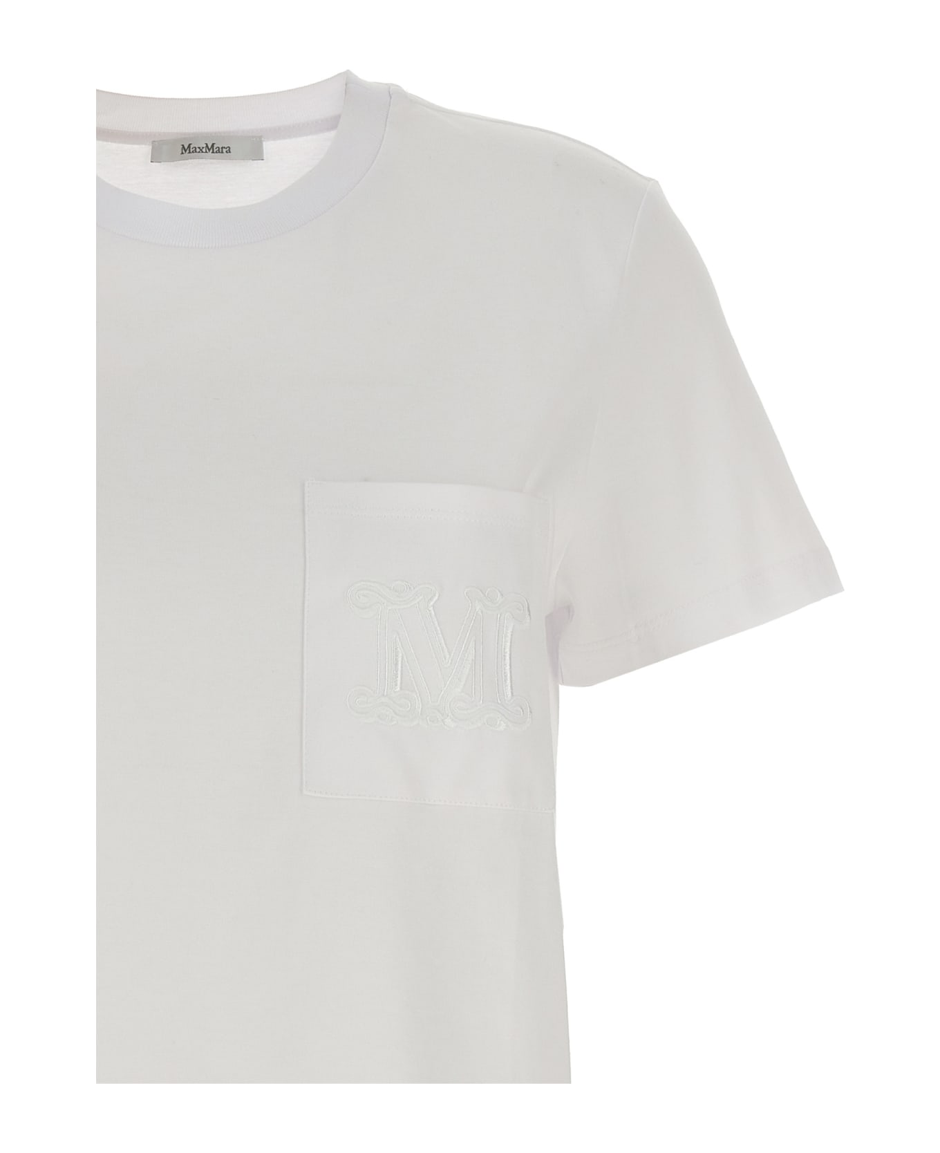 Max Mara 'papaia' T-shirt - Bianco