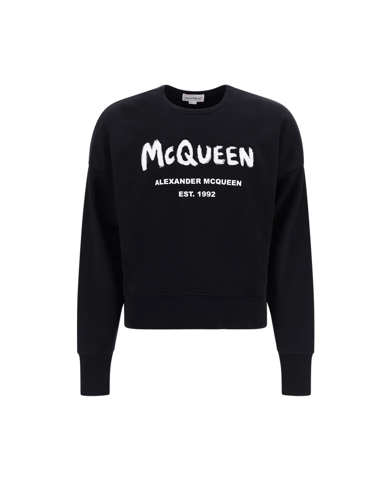 Alexander McQueen Oversized Sweatshirt - Nero
