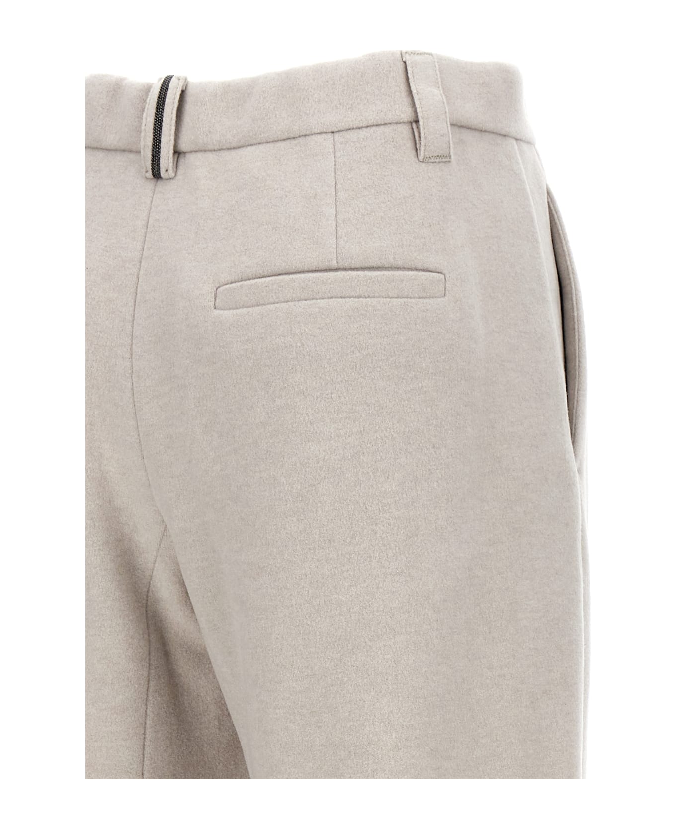 Brunello Cucinelli Cloth Pants - Gray