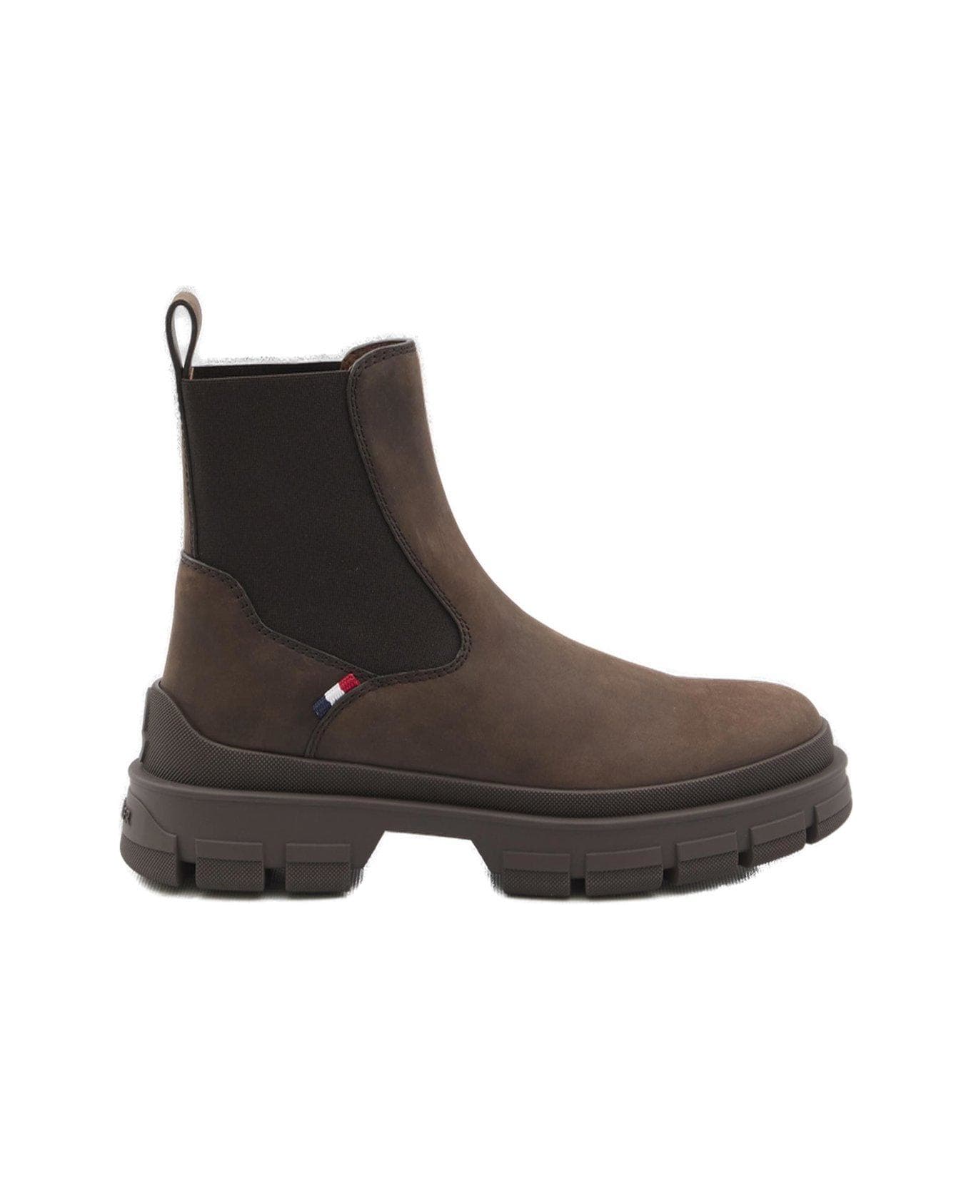 Moncler Hevea Chelsea Boots - Brown