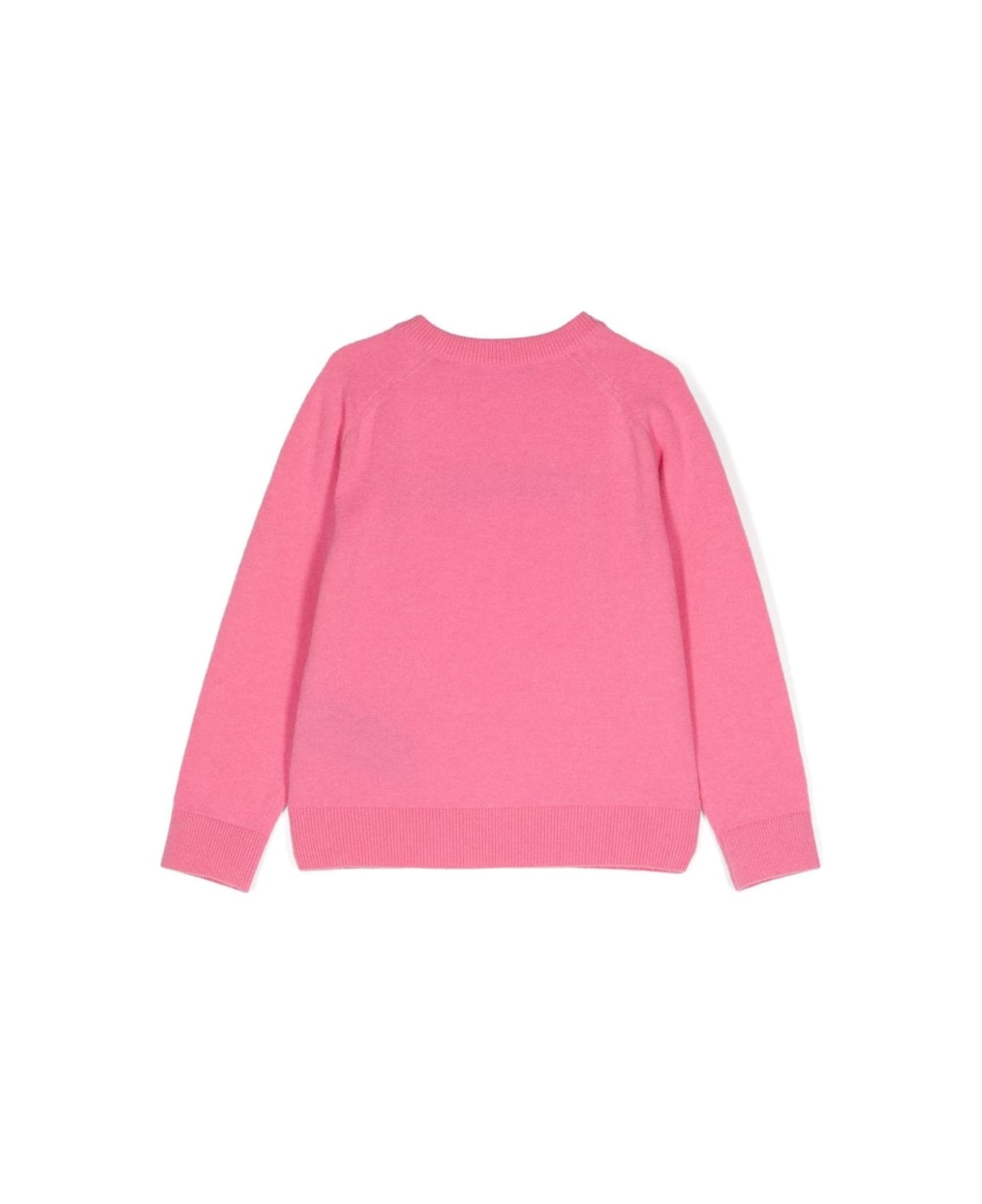 Balmain Pull Con Logo - Fucsia