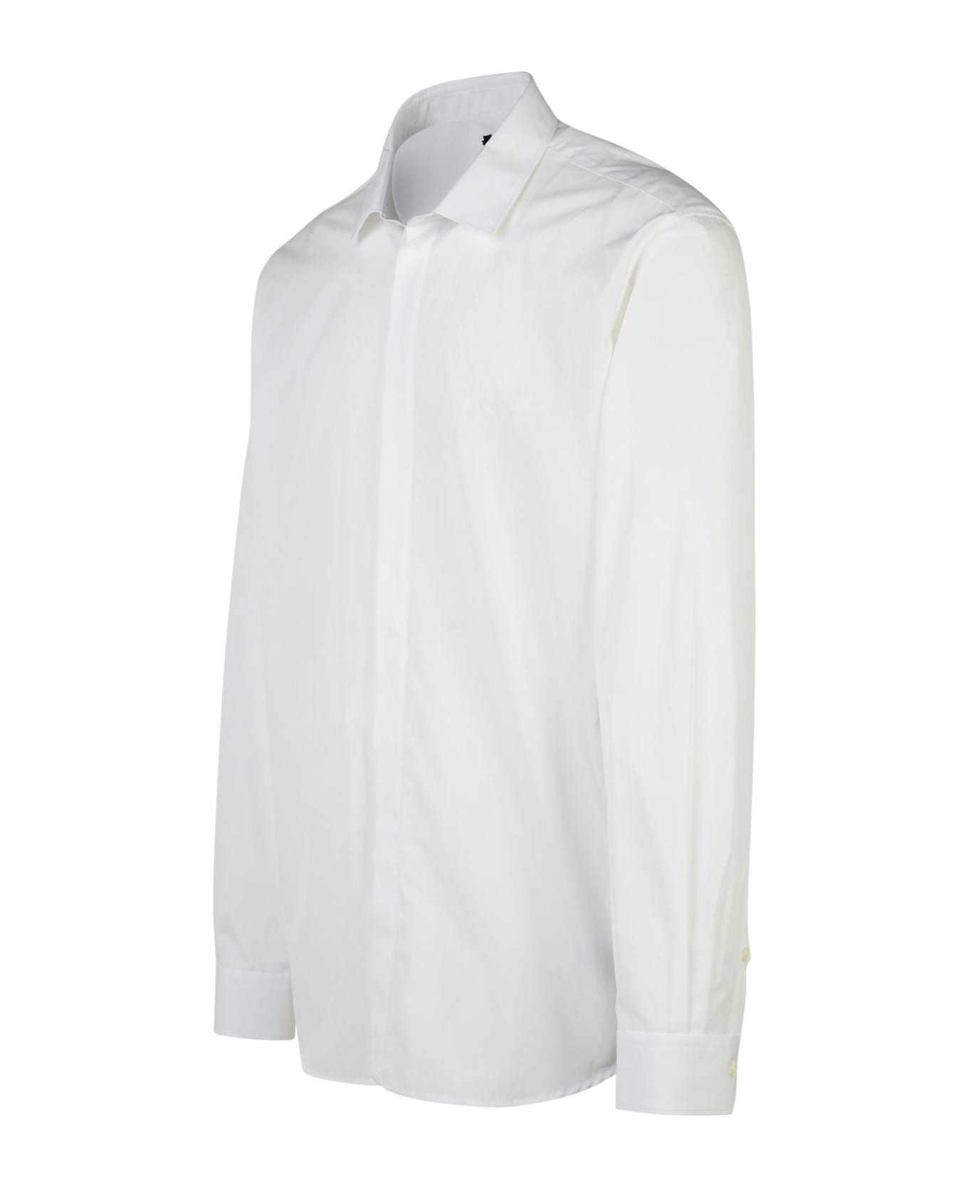 Balmain White Cotton Shirt - White