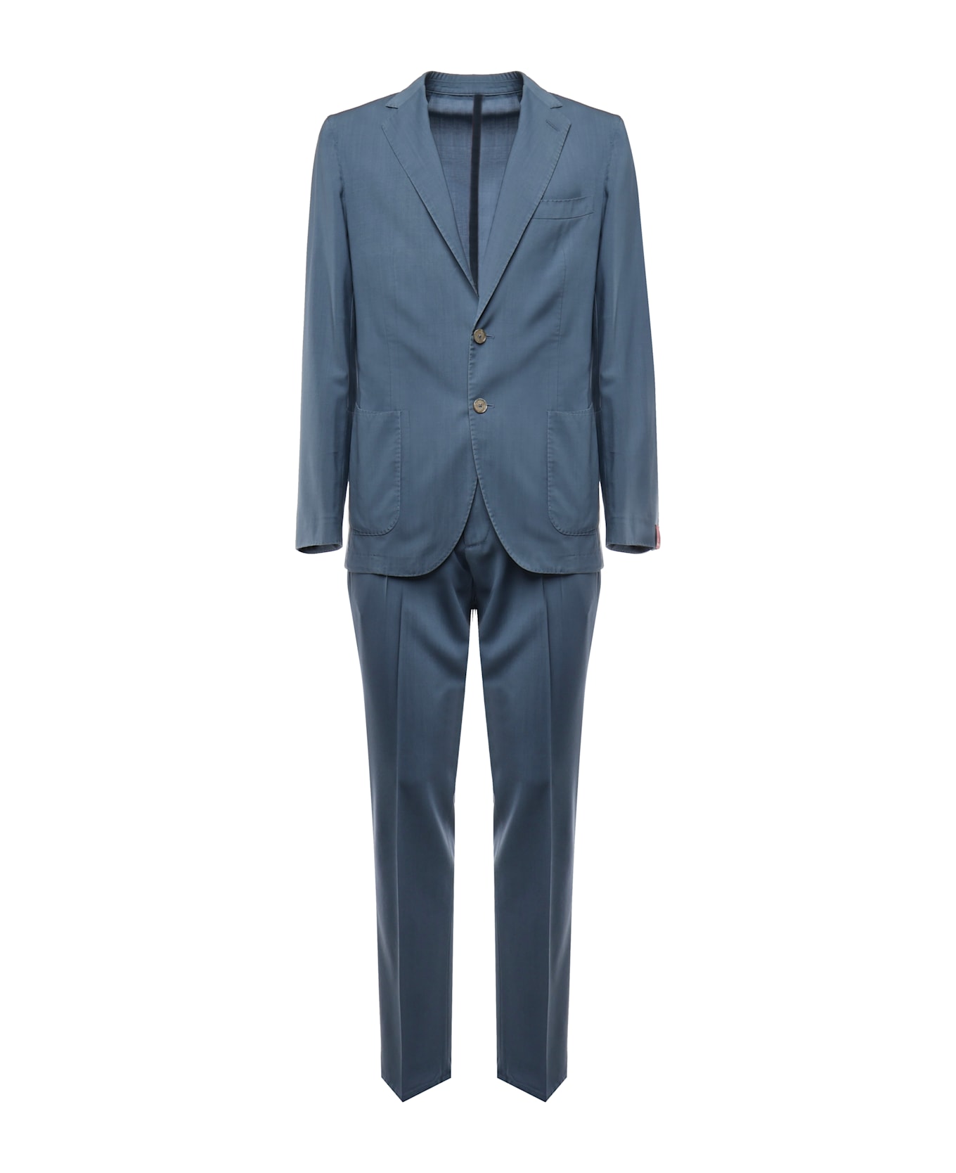 Santaniello Superlight Wool Suit - Blue