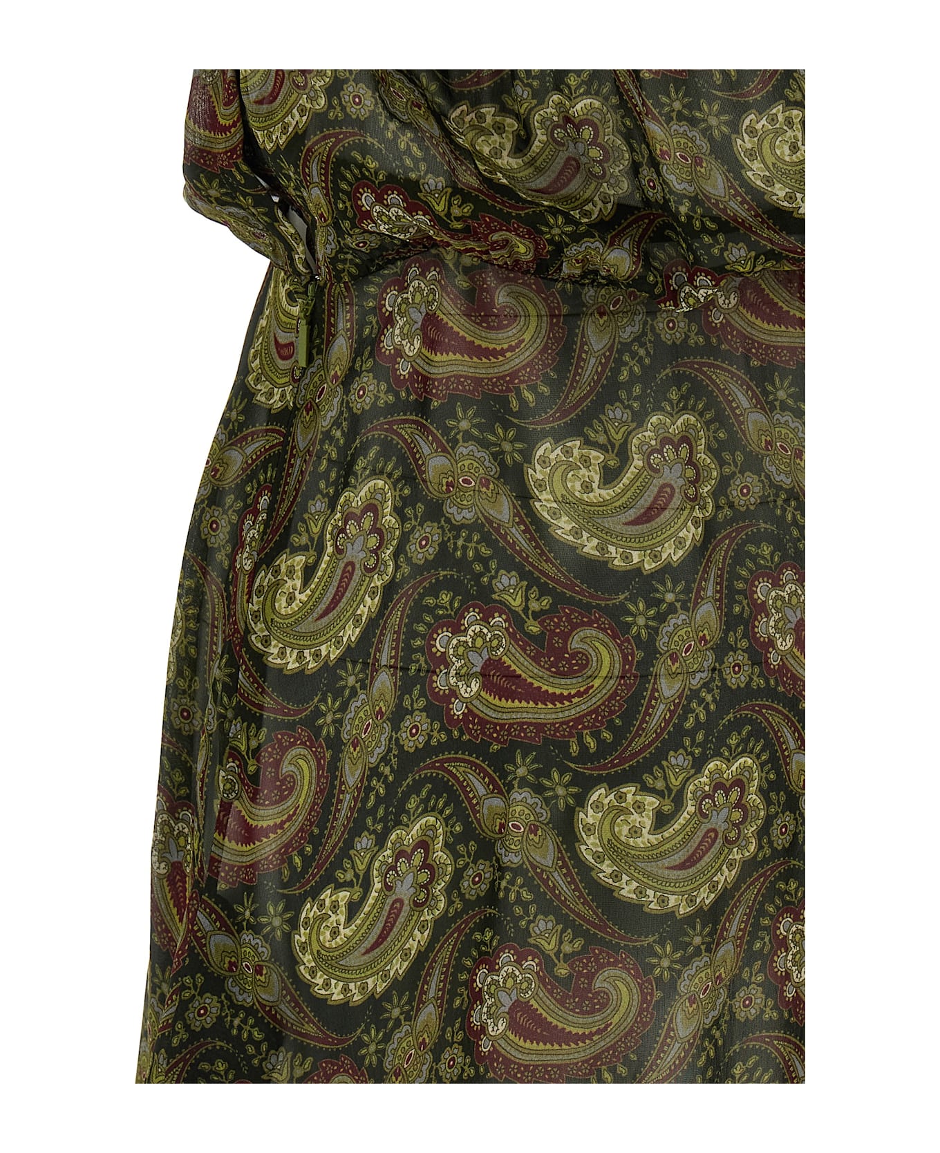 Saint Laurent Paisley Dress - Multicolor