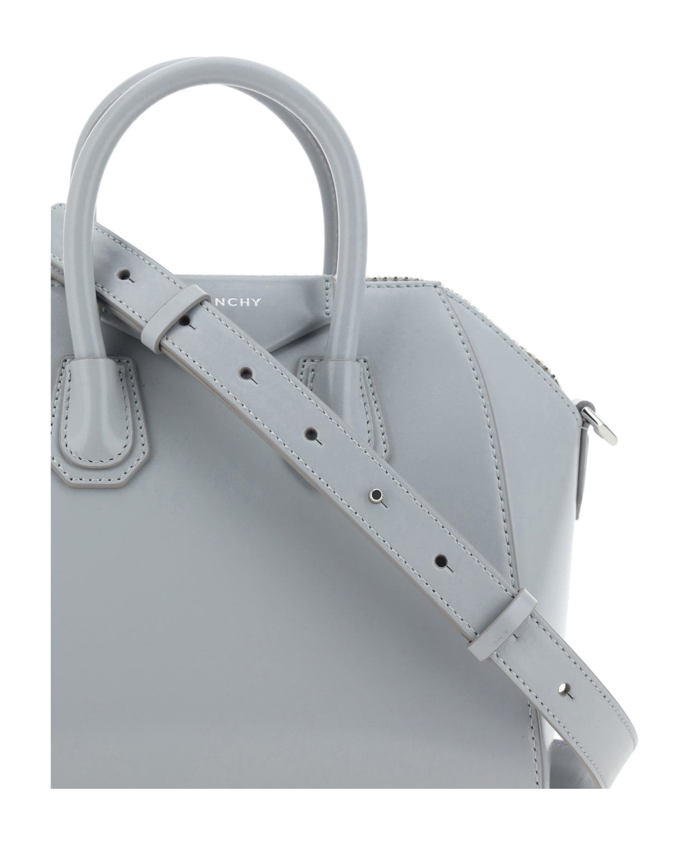 Givenchy Antigona Mini Tote Handbag - Grey