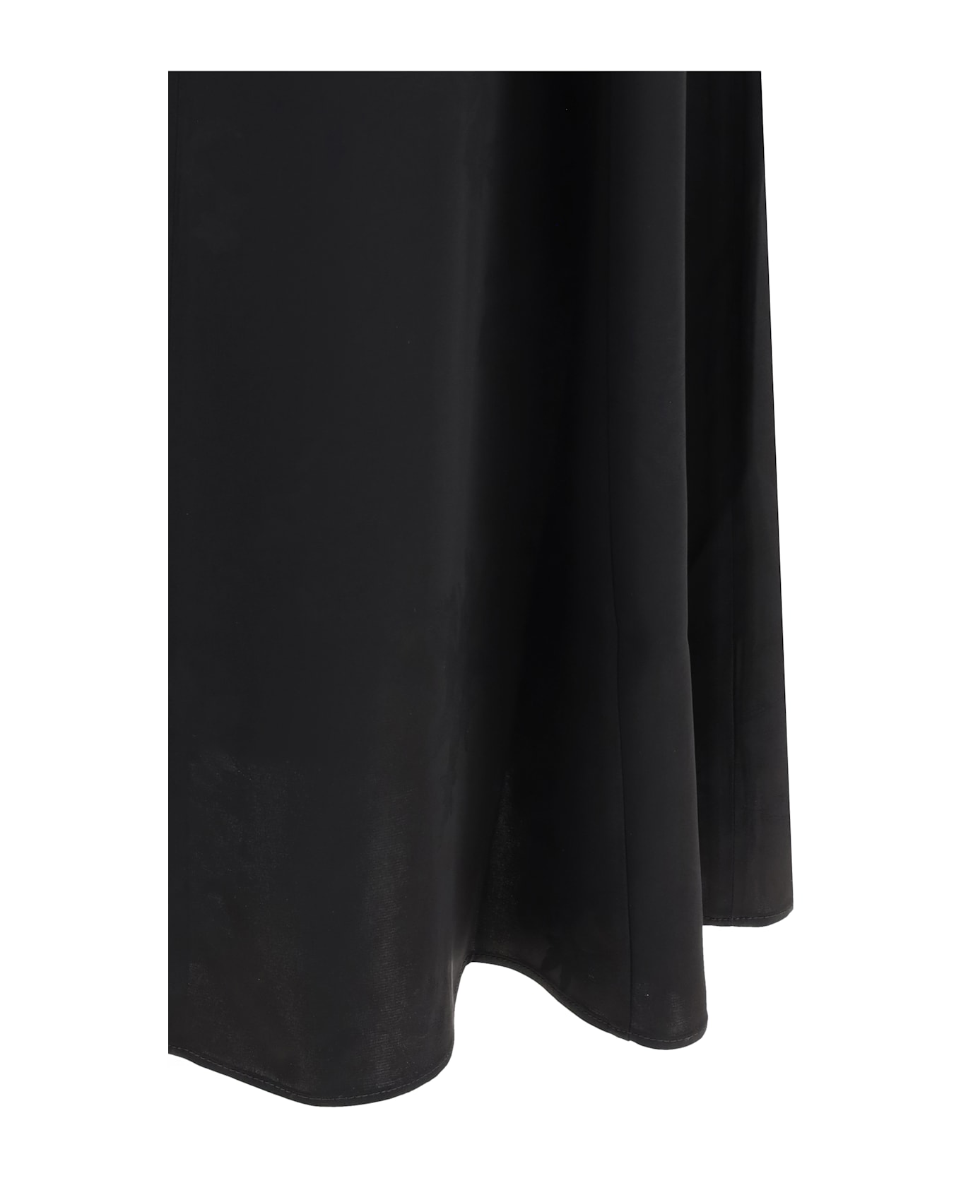 Ganni Satin Long Dress
