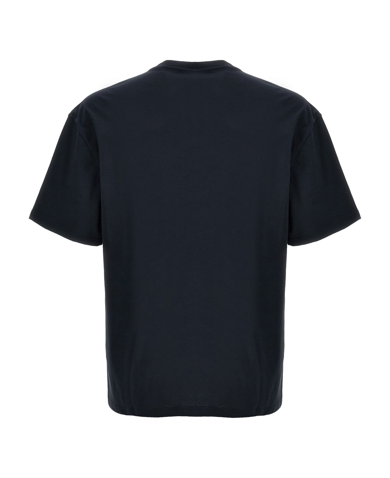 A.P.C. River T-shirt With Flocked Logo - Blue