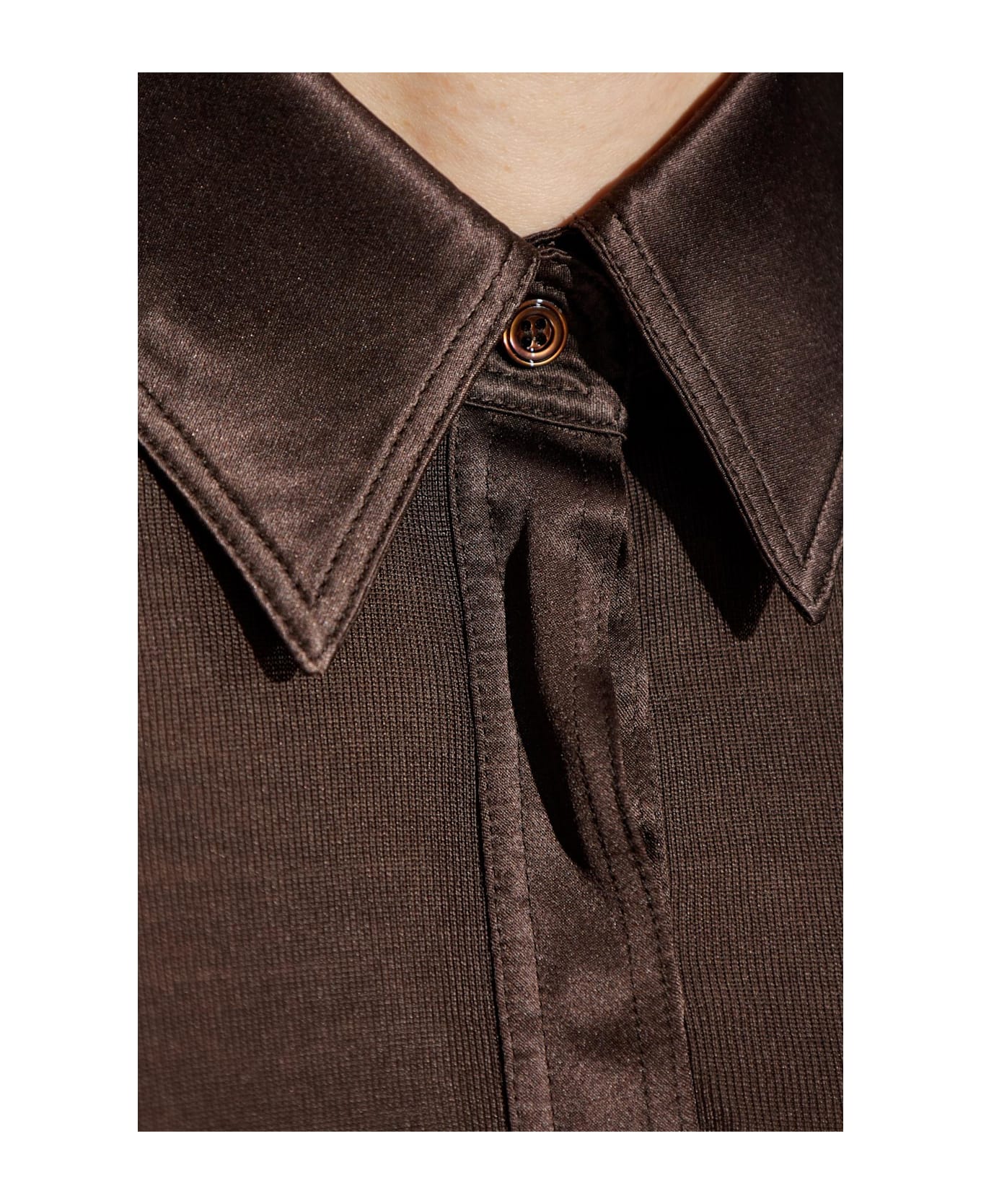 Tom Ford Transparent Top - Brown