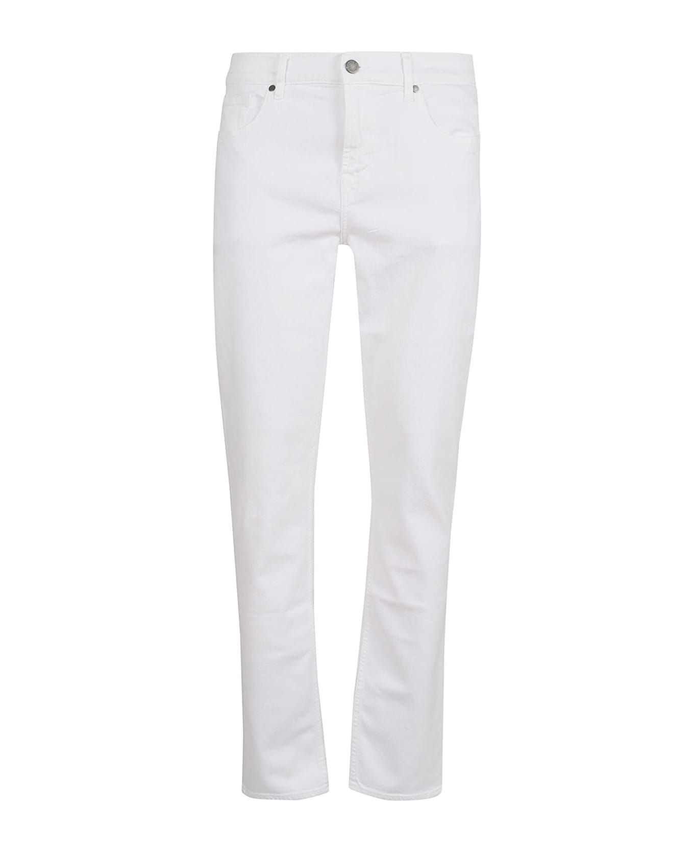7 For All Mankind Slimmy Luxe Performance White - White