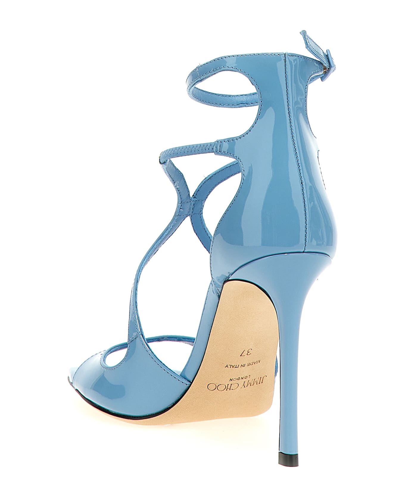 Jimmy Choo 'azia' Sandals - Light Blue