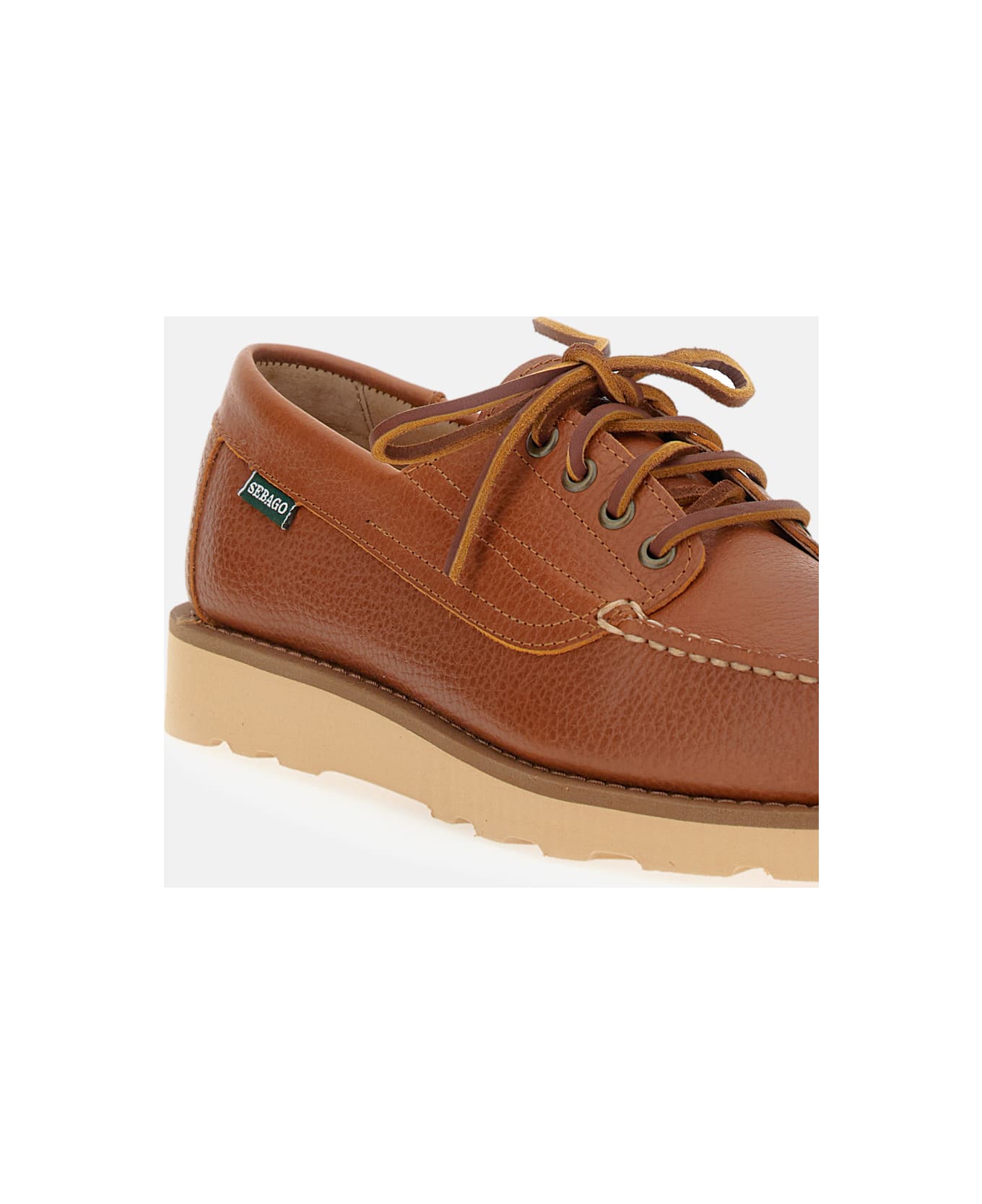 Sebago Askookfield Tumb Loafer - Brown