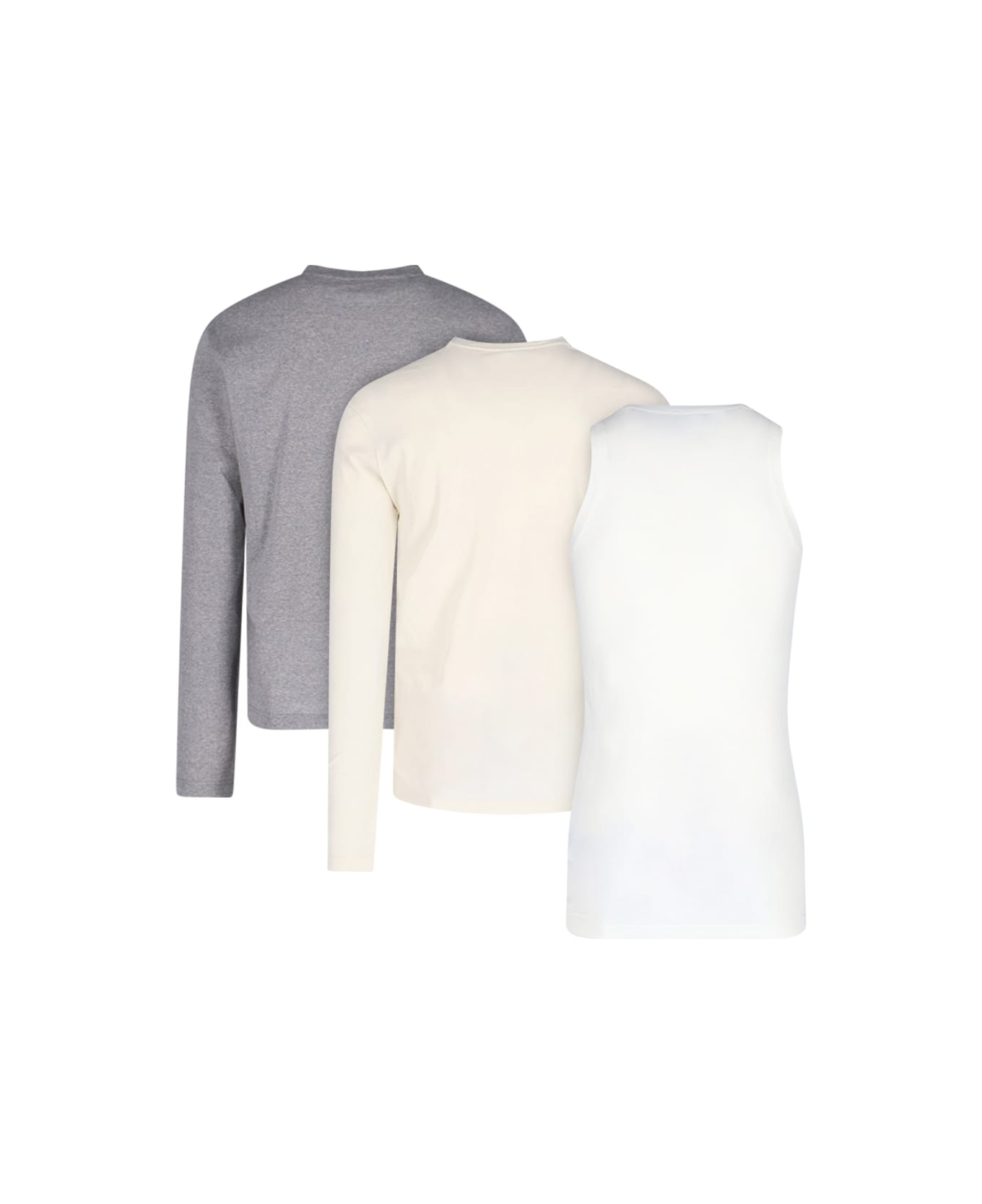 Jil Sander Set Of 2 T-shirts And Tank Top - Multicolor