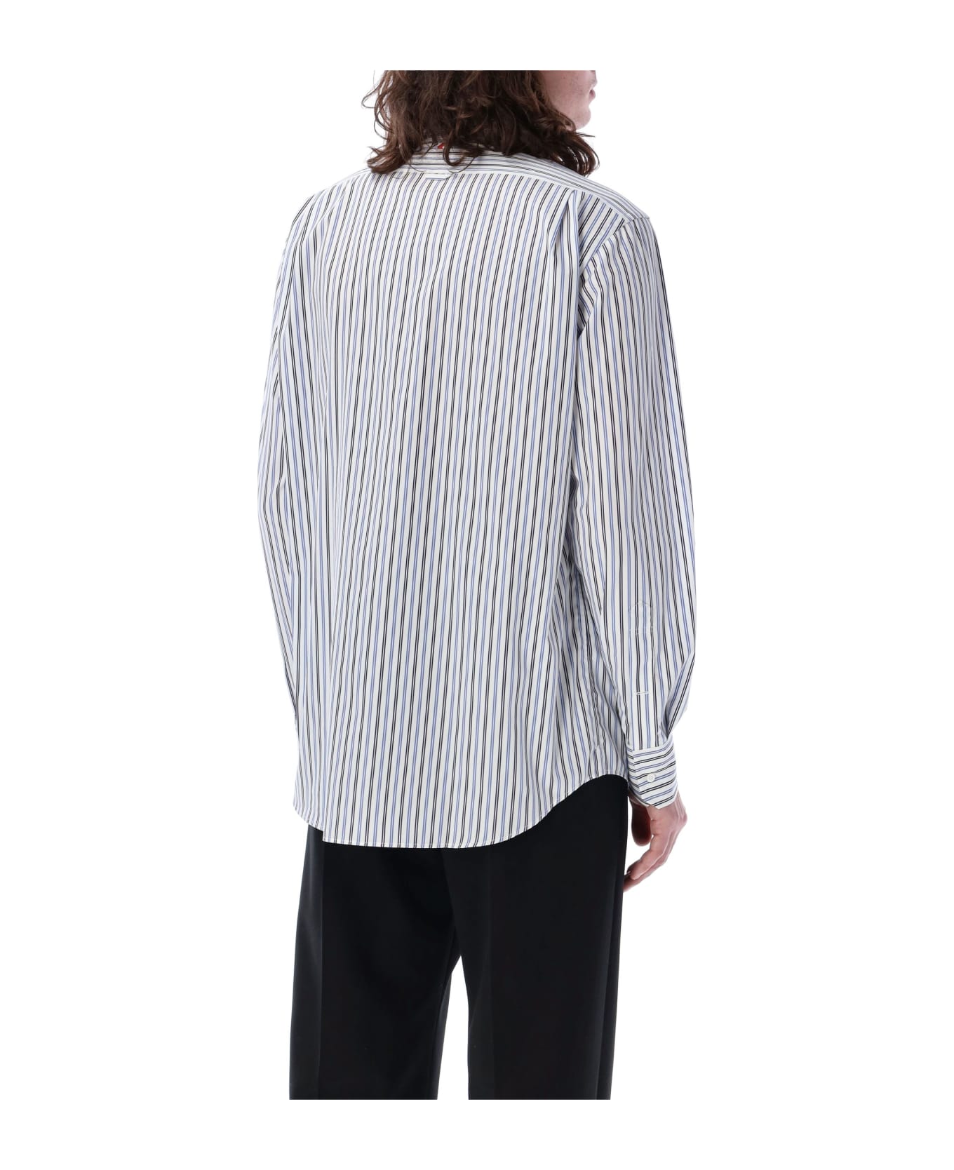 Thom Browne Striped Shirt - NAVY