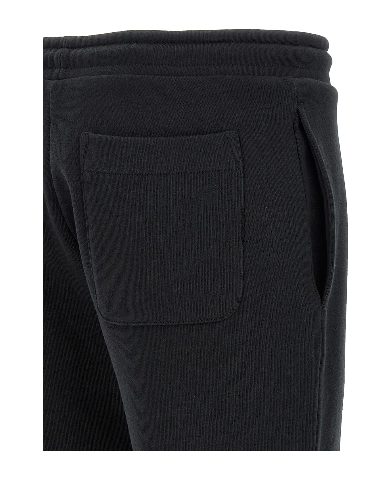 Moncler Logo Patch Joggers - Black  
