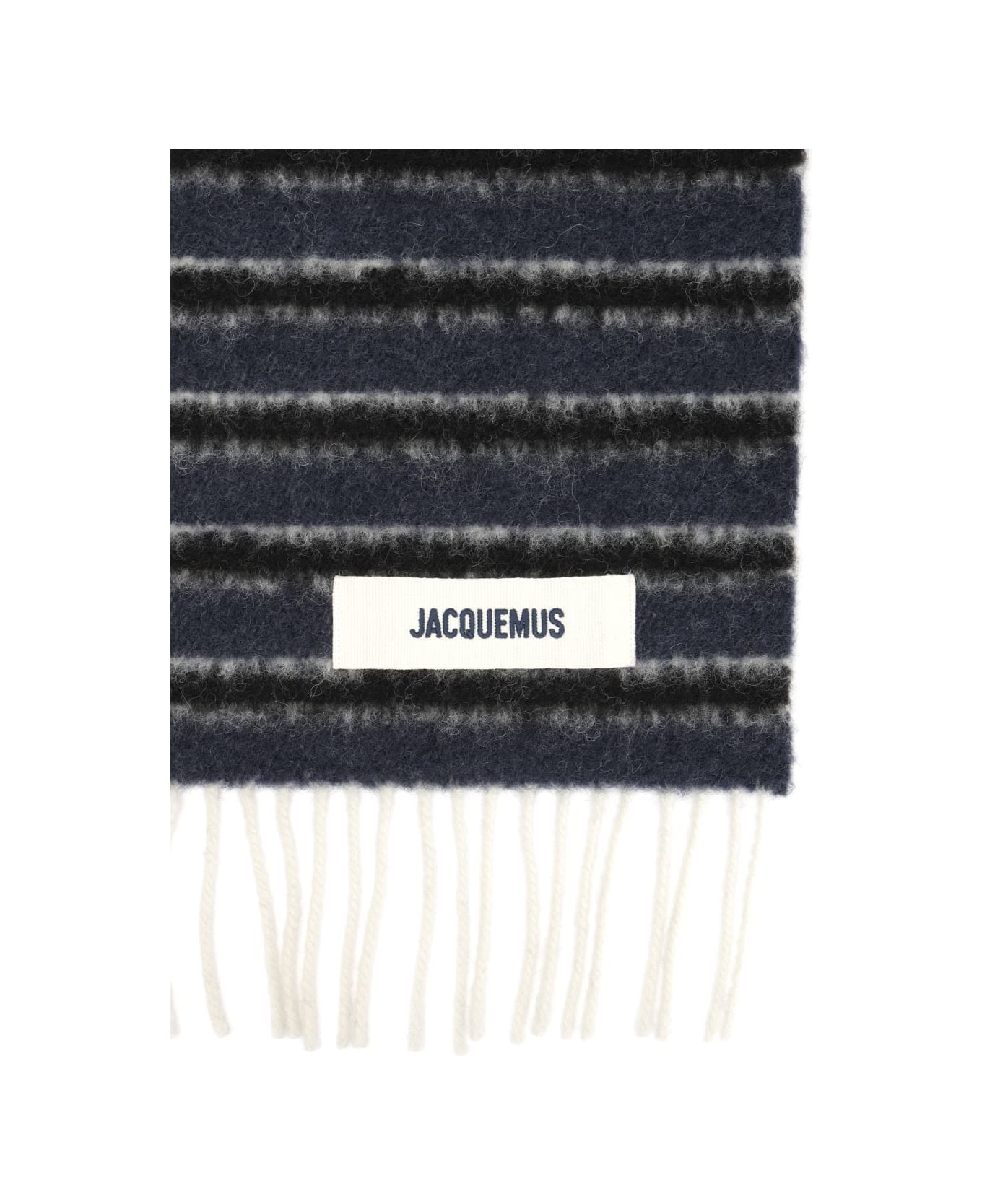 Jacquemus Alpaca Scarf - BLUE