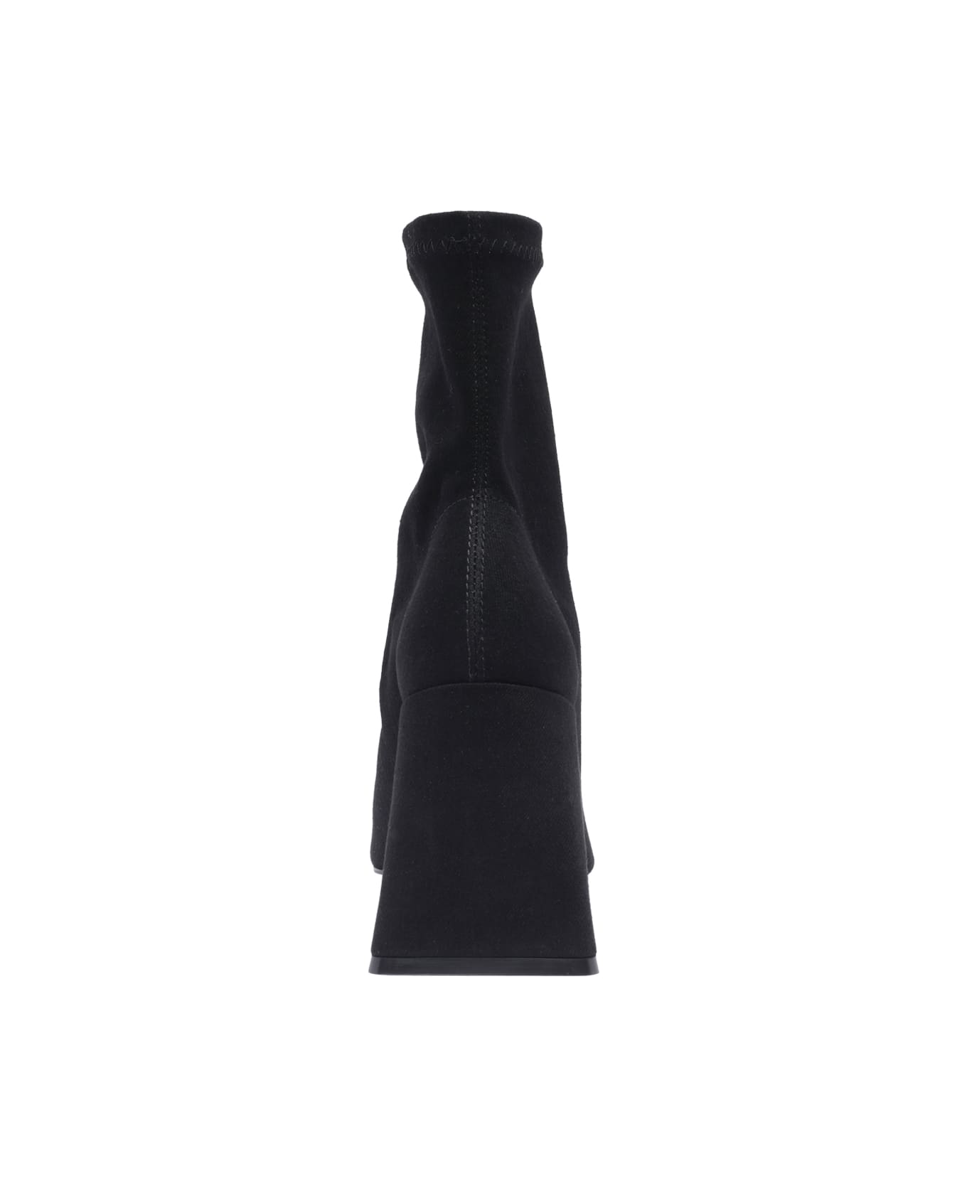 Vic Matié Pump Booties - Black