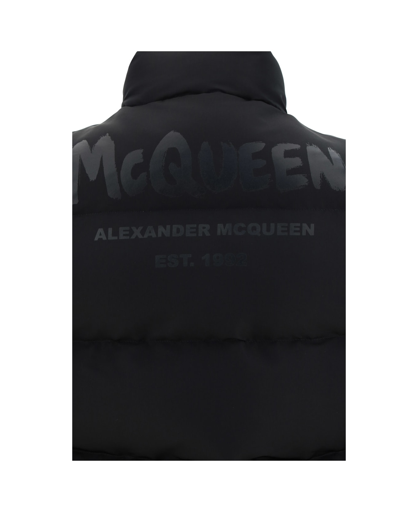 Alexander McQueen Padded Gilet - Black