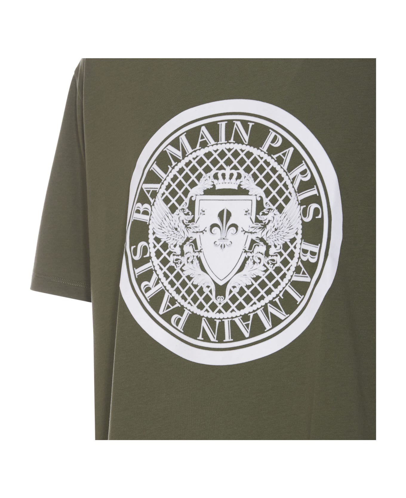 Balmain Coin T-shirt - Green