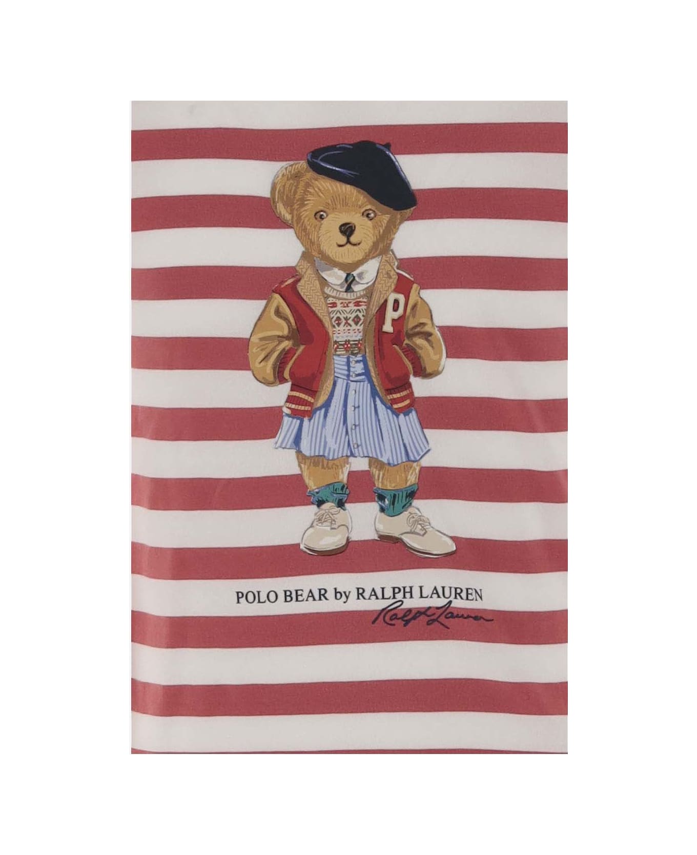 Ralph Lauren Cotton Polo Bear T-shirt - Rosso