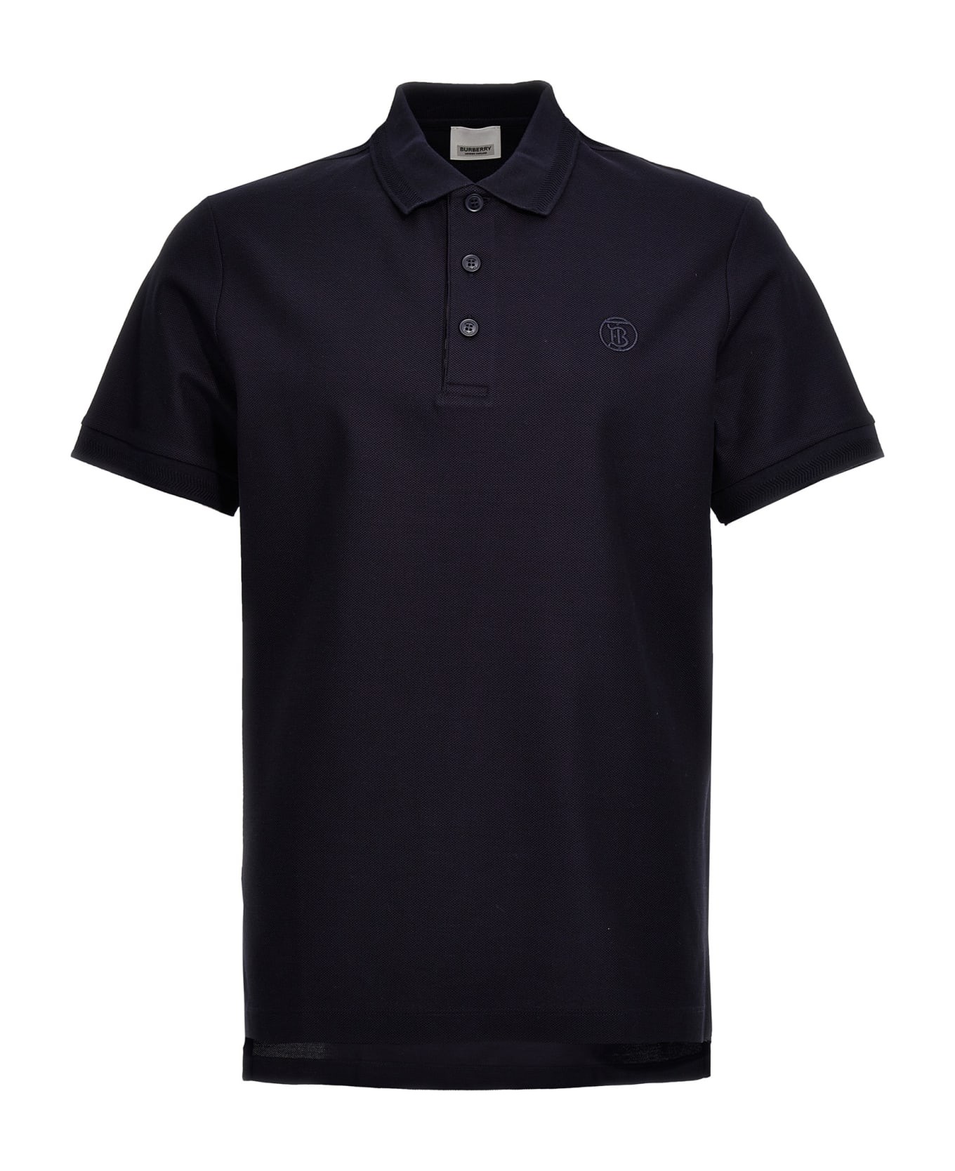 Burberry 'eddie' Polo Shirt - Blue