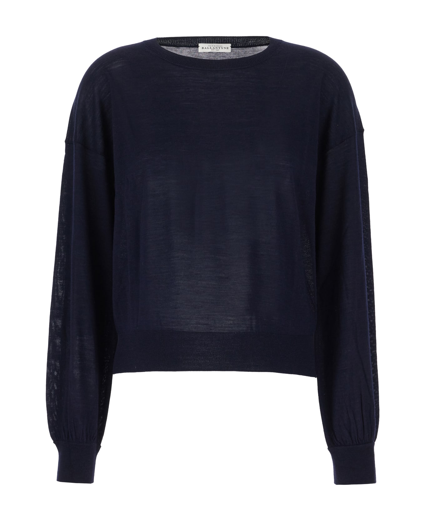 Ballantyne Navy Blue Wool Sweater - 13777