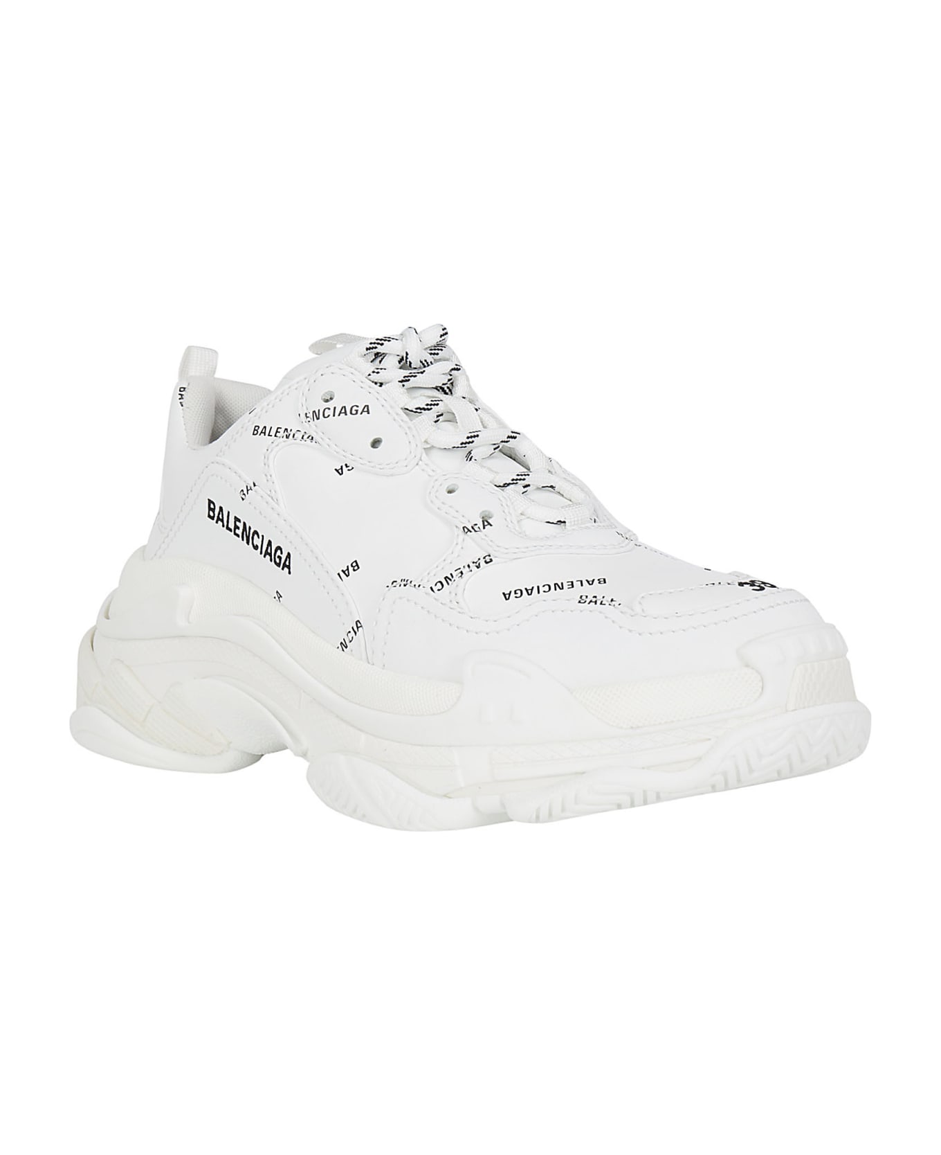 Balenciaga Triple S Sneakers - Whiteblack