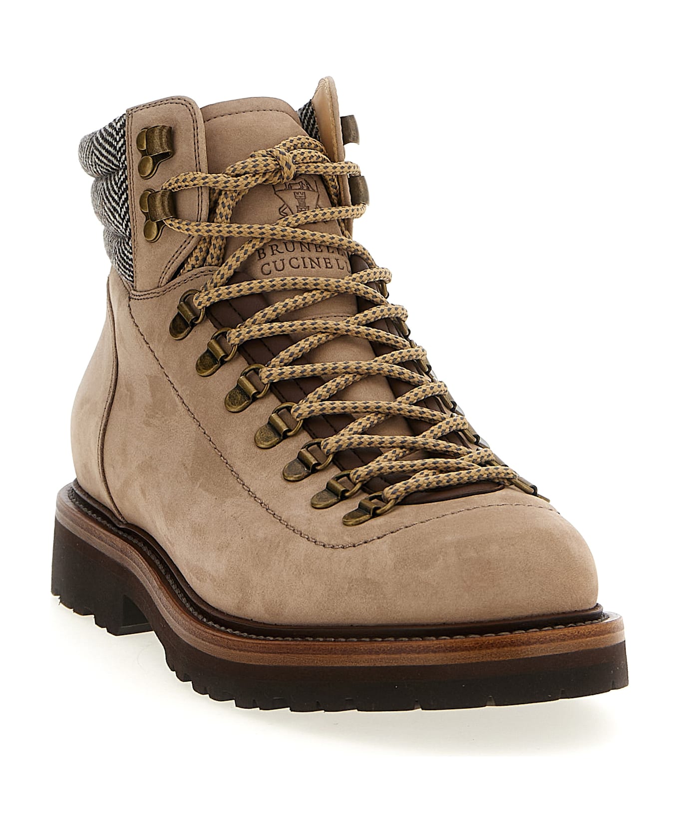 Brunello Cucinelli 
mountain Boot
 Ankle Boots - Beige