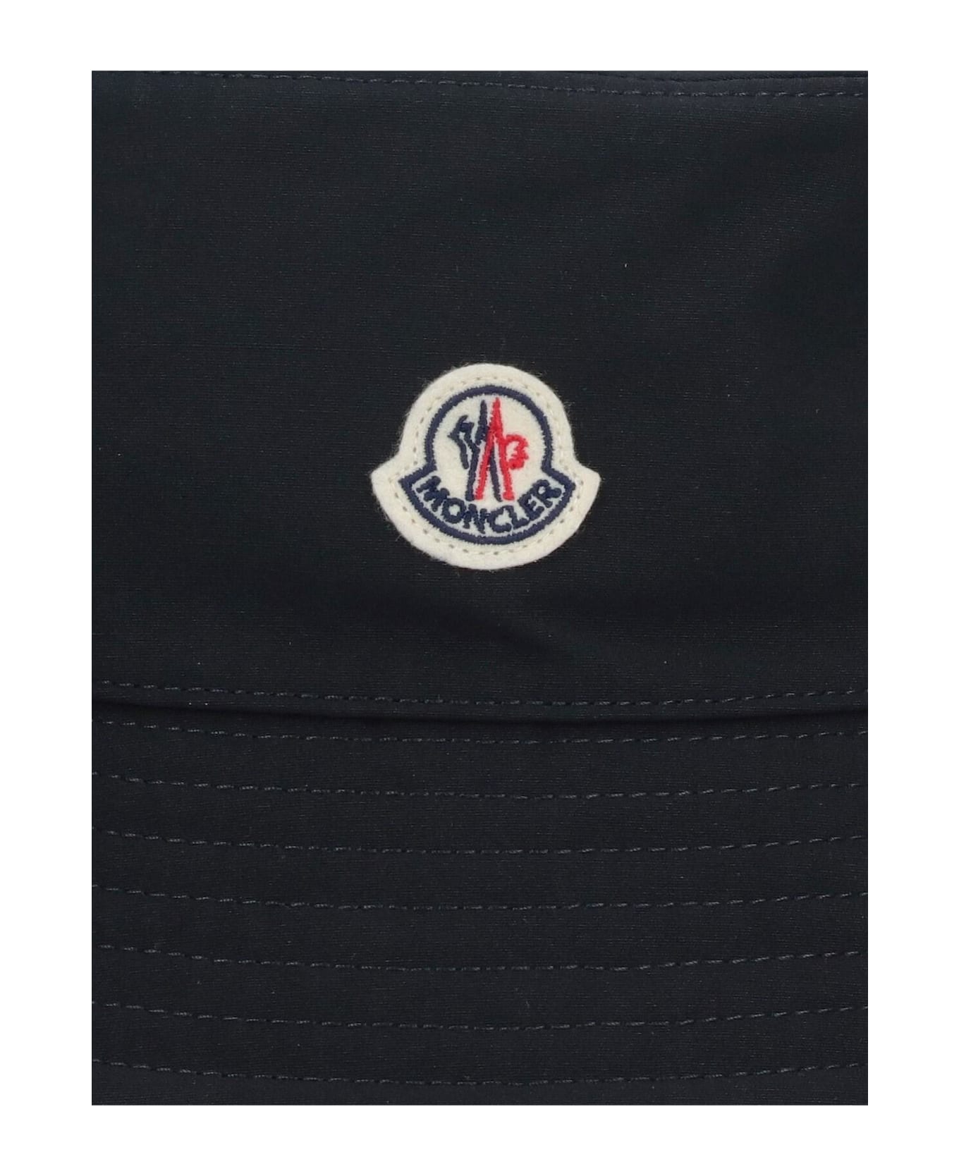 Moncler Logo Bucket Hat - Black