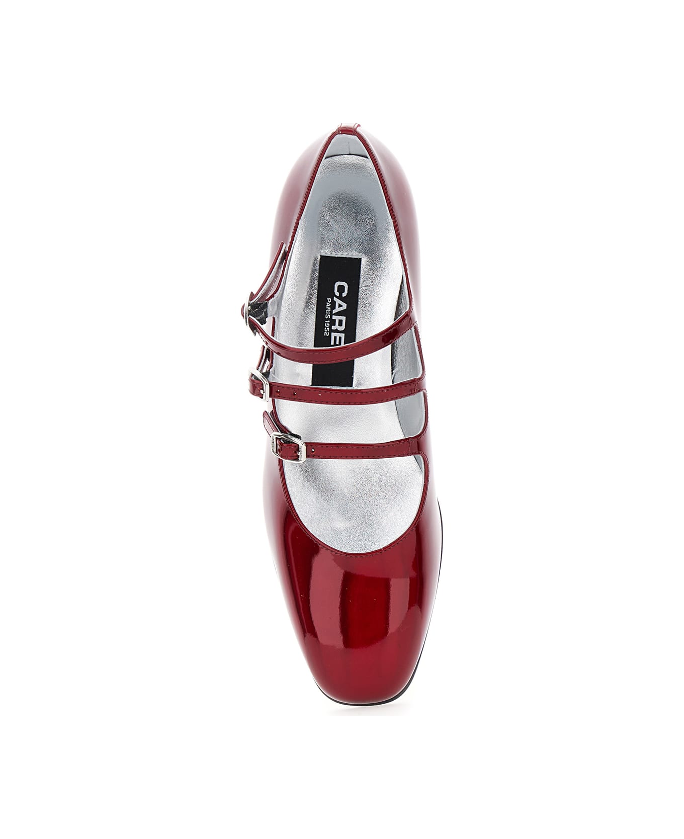 Carel 
kira 24 Reflex
 Red Pumps With Straps In Patent Leather Woman - Red